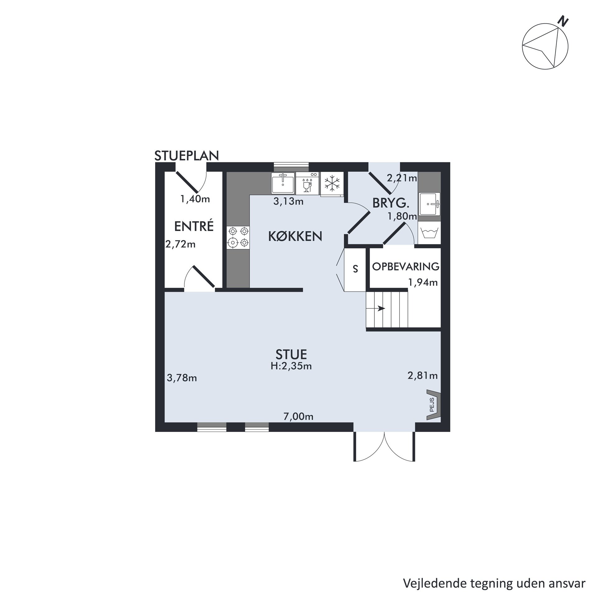 Plantegninger billede af Flintebakken 237, 8240 Risskov