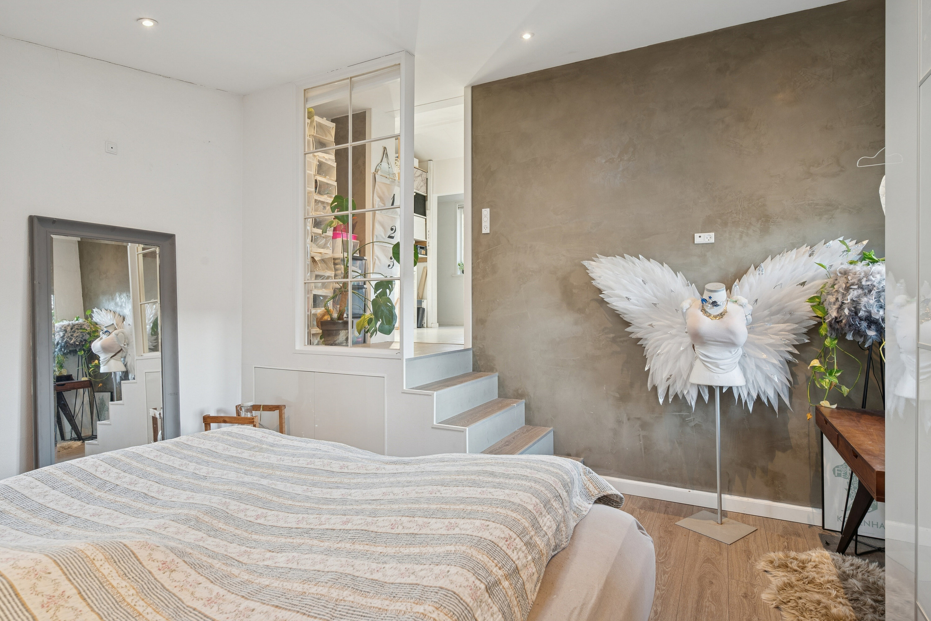 Fremhævet soveværelse billede i fuldskærmstilstand. Billede af Sønderkær 24, 2650 Hvidovre