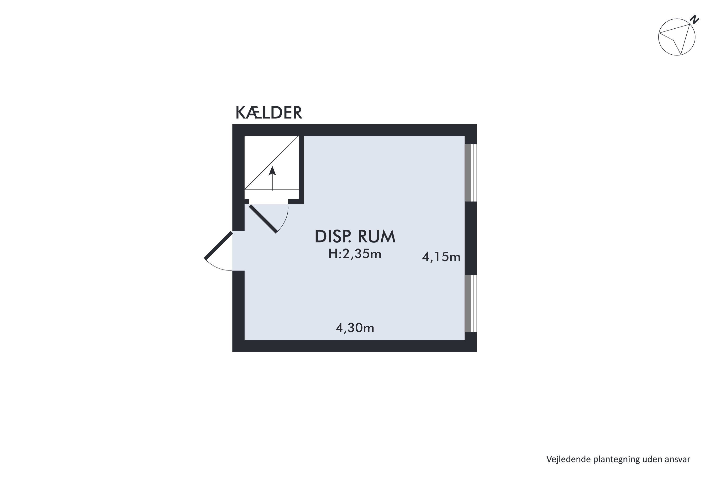 Plantegninger billede af Faksegade 22, st.., 2100 København Ø