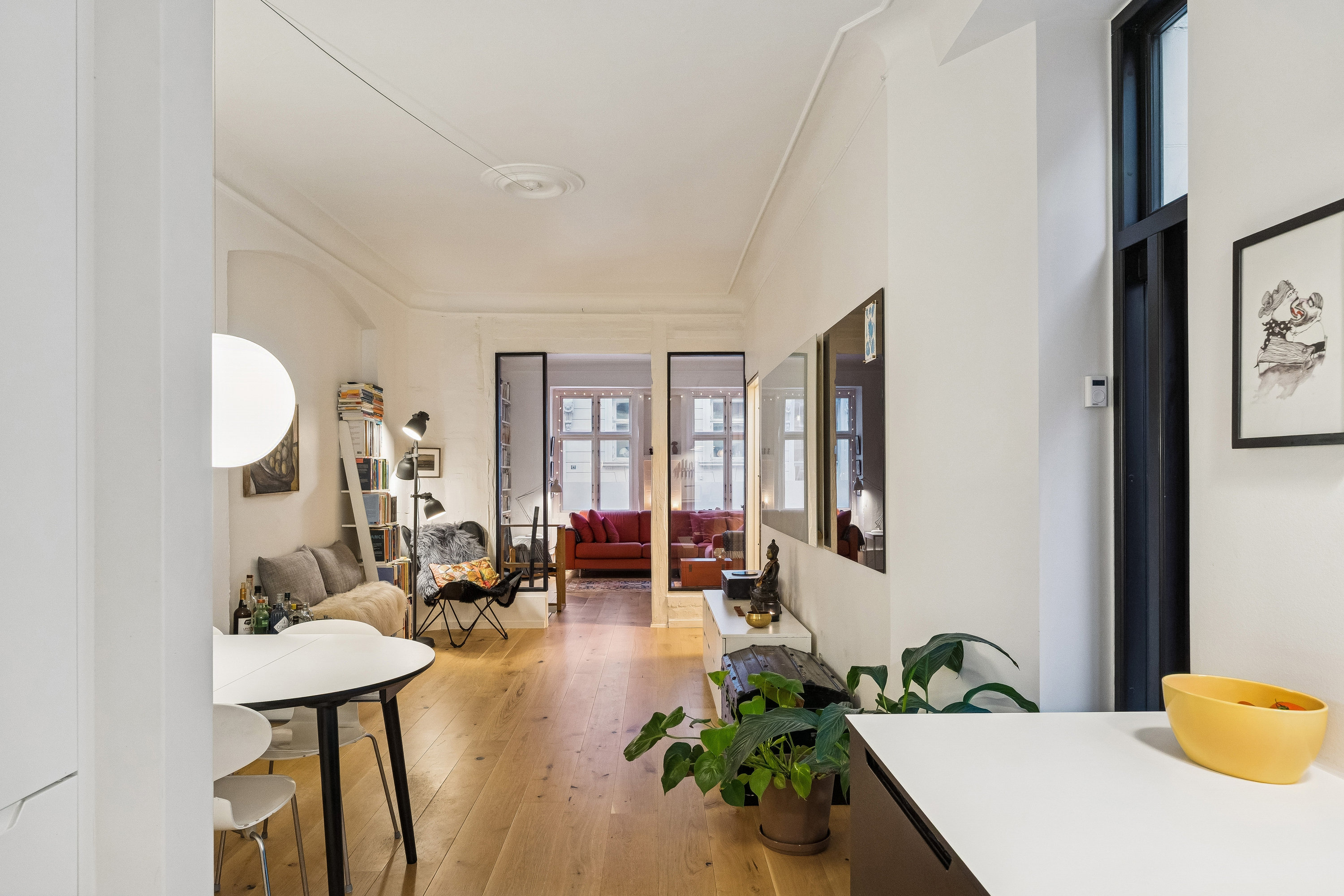 Fremhævet gang billede i fuldskærmstilstand. Billede af Faksegade 22, st.., 2100 København Ø