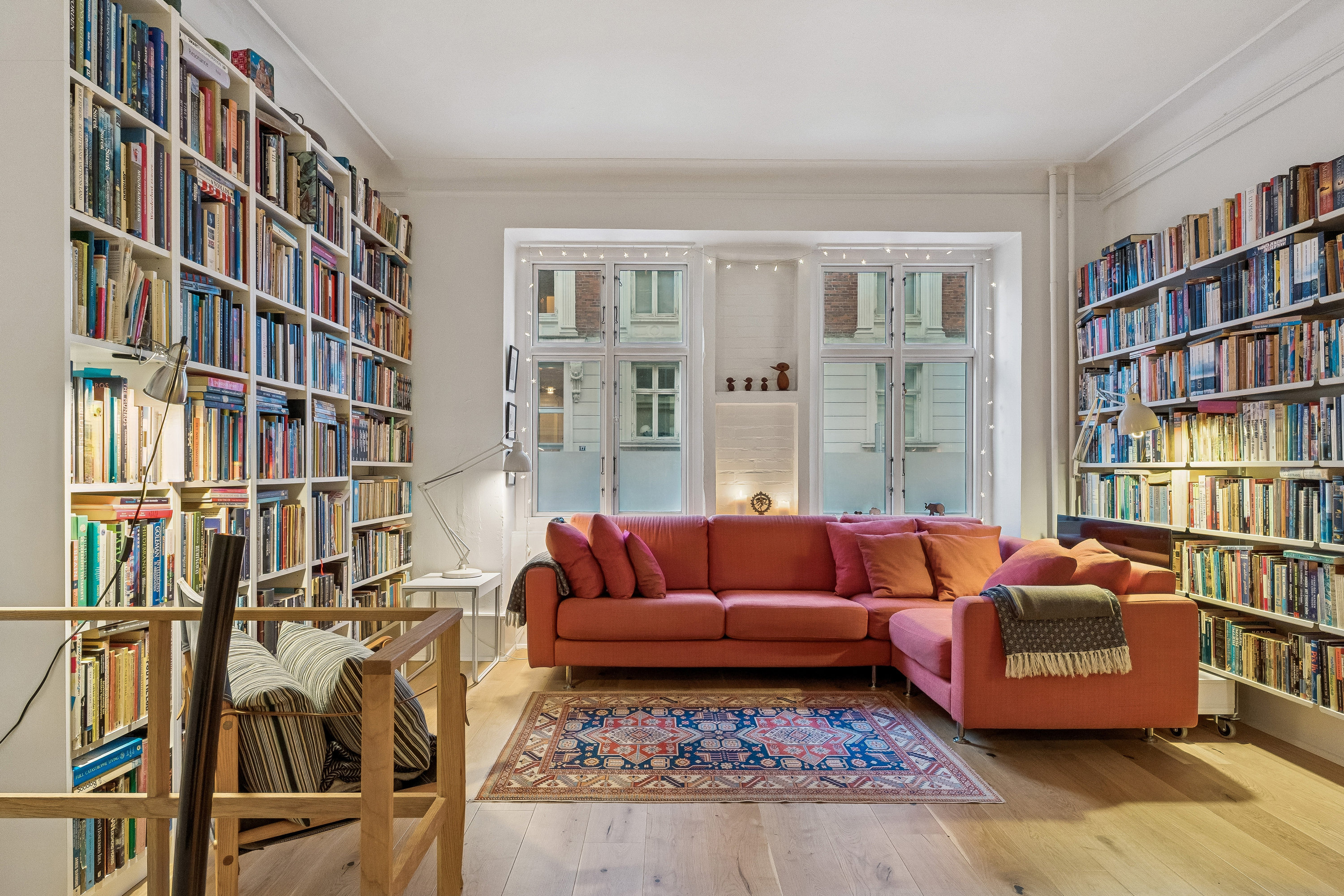 Fremhævet stue billede i fuldskærmstilstand. Billede af Faksegade 22, st.., 2100 København Ø