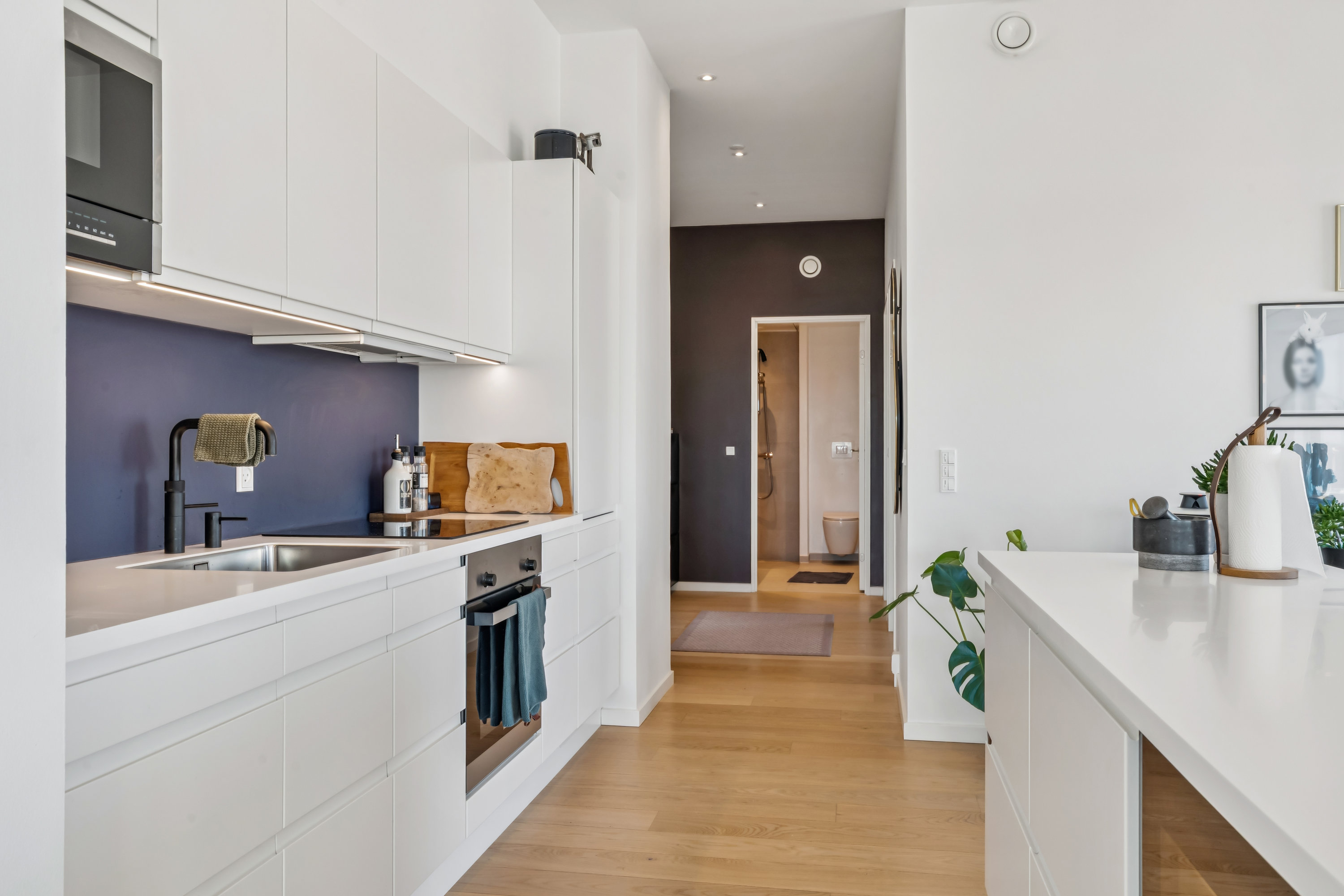 Fremhævet køkken billede i fuldskærmstilstand. Billede af Akvavitvej 27, 7. 2., 9000 Aalborg