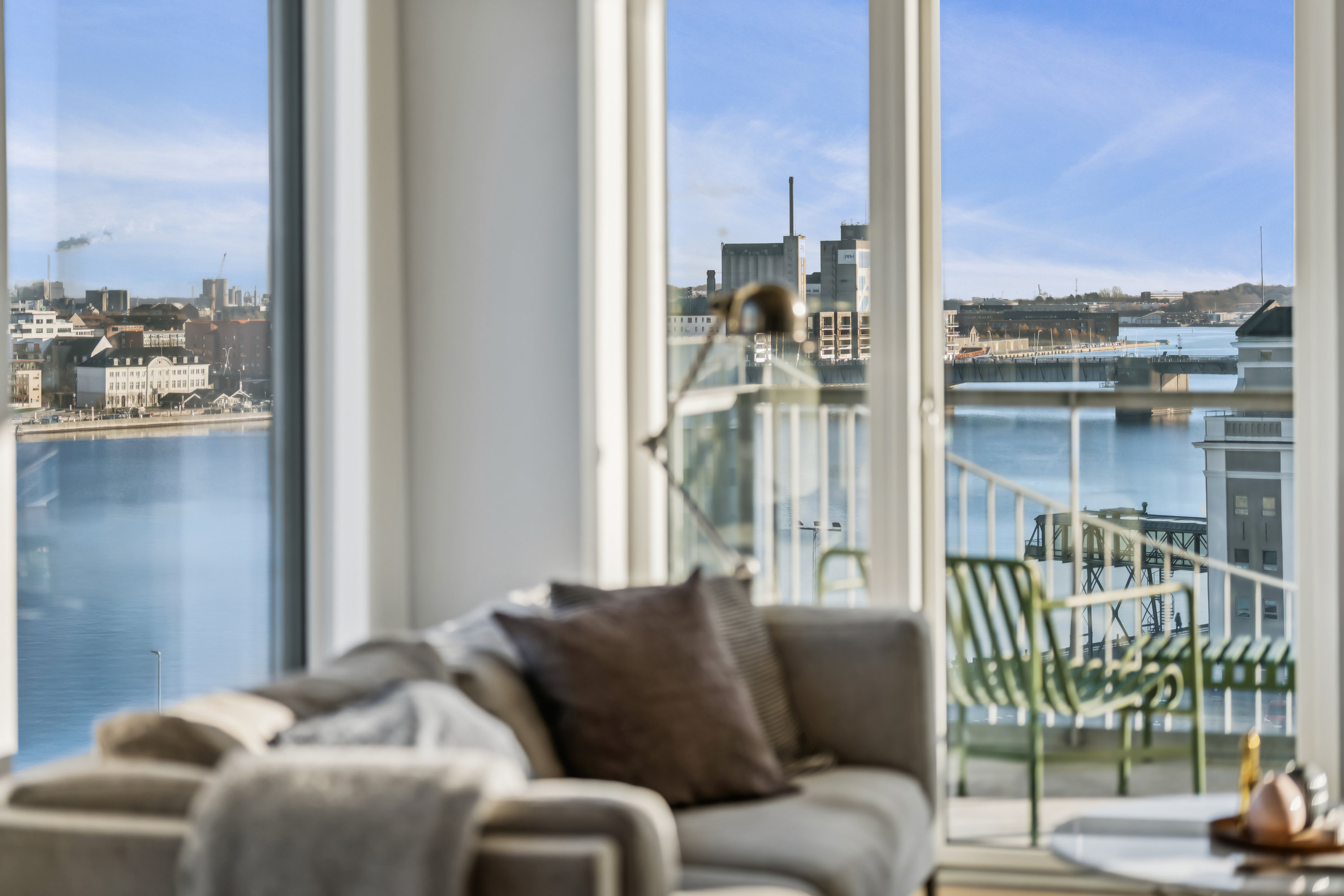 Fremhævet stue billede i fuldskærmstilstand. Billede af Akvavitvej 27, 7. 2., 9000 Aalborg