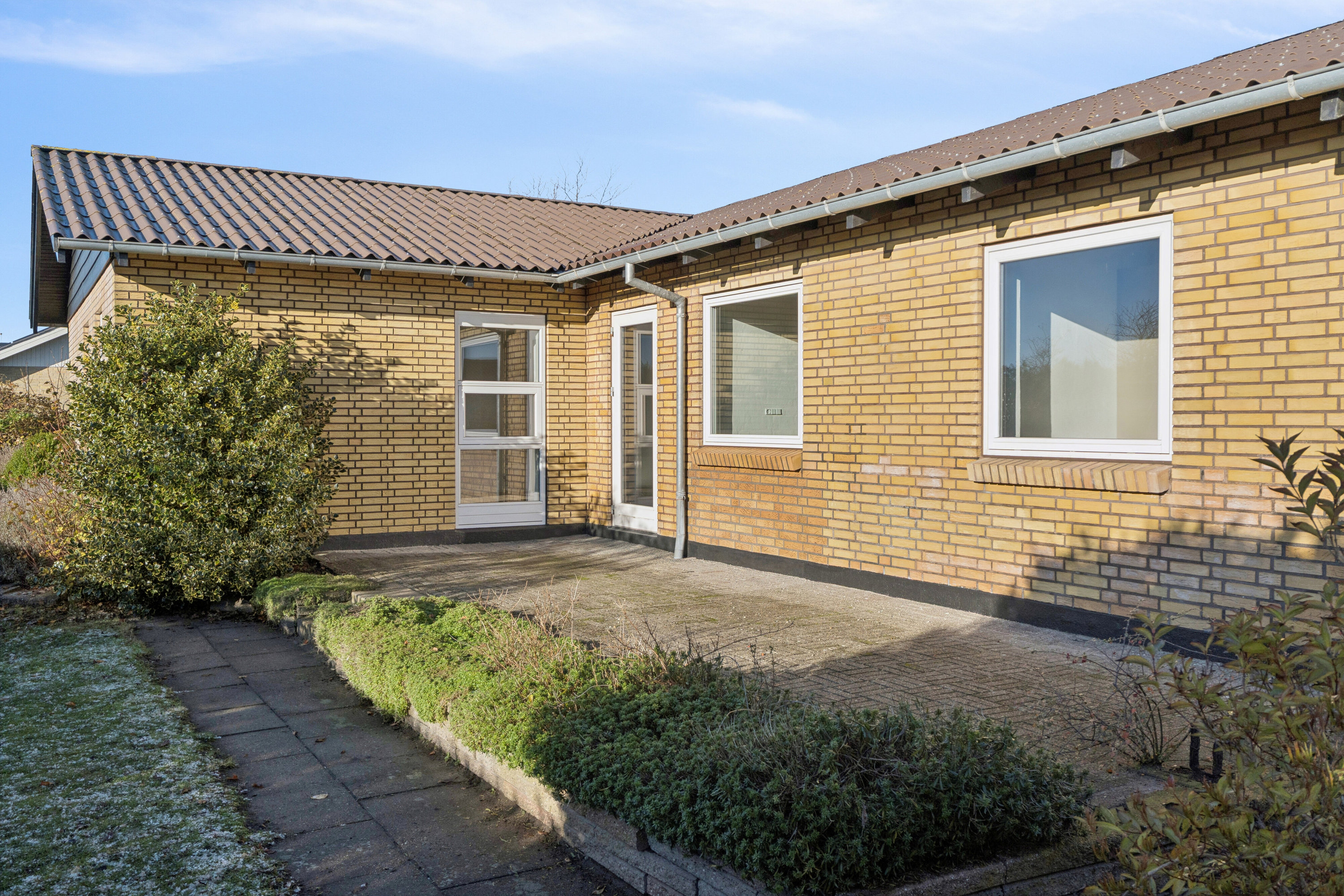 Fremhævet set fra haven billede i fuldskærmstilstand. Billede af Drosselvej 2, 7700 Thisted