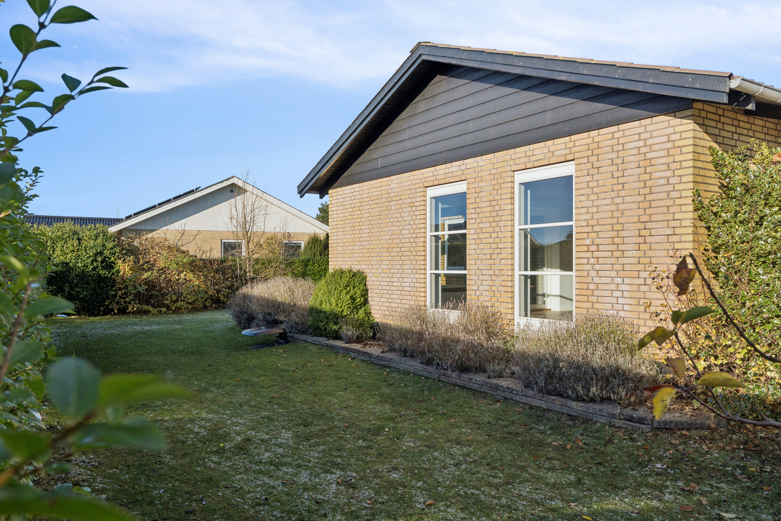 Fremhævet set fra haven billede i fuldskærmstilstand. Billede af Drosselvej 2, 7700 Thisted