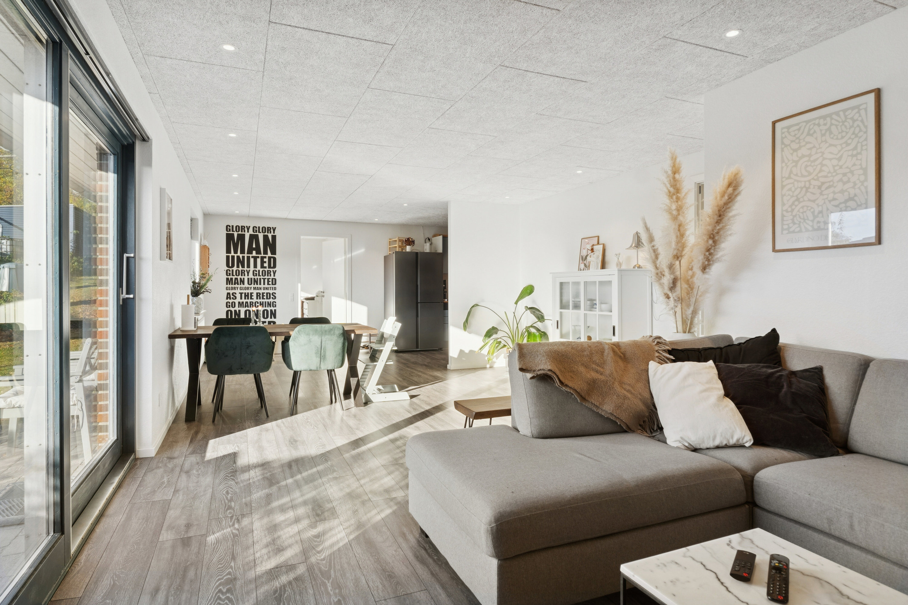 Fremhævet stue billede i fuldskærmstilstand. Billede af Haverne 8, 5900 Rudkøbing