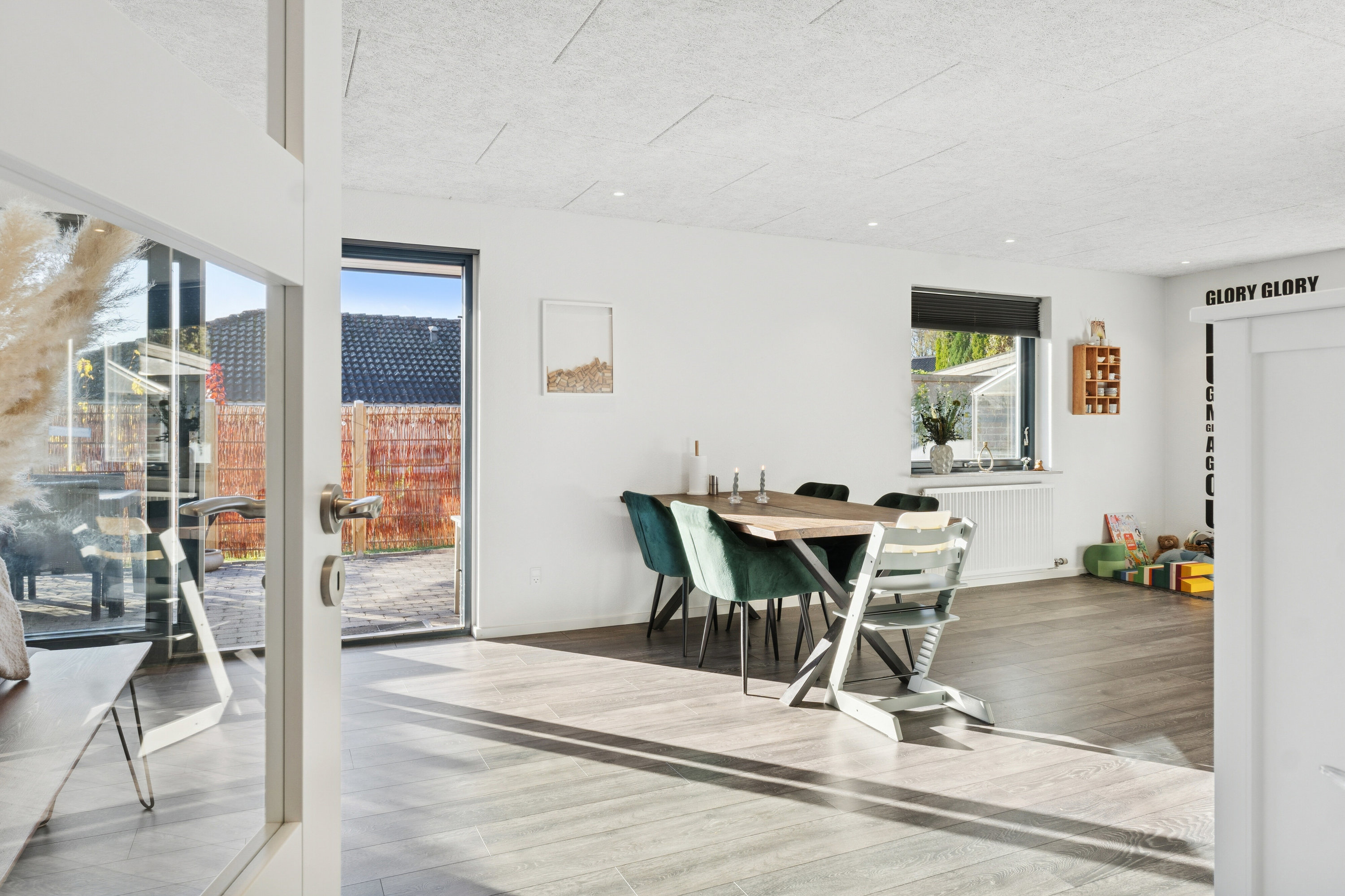 Fremhævet stue billede i fuldskærmstilstand. Billede af Haverne 8, 5900 Rudkøbing