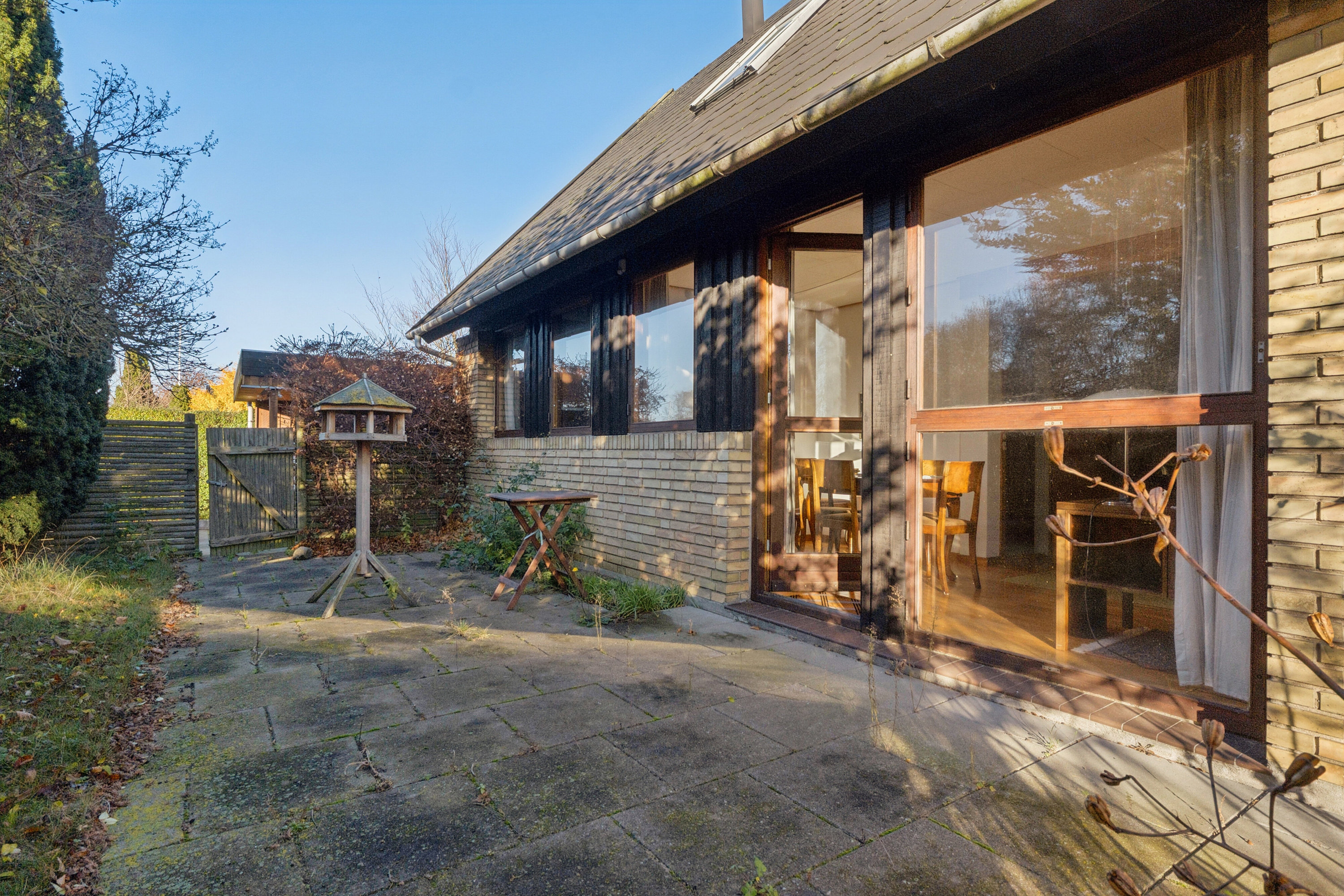 Fremhævet terrasse billede i fuldskærmstilstand. Billede af Vesterkærsvej 13, 2650 Hvidovre