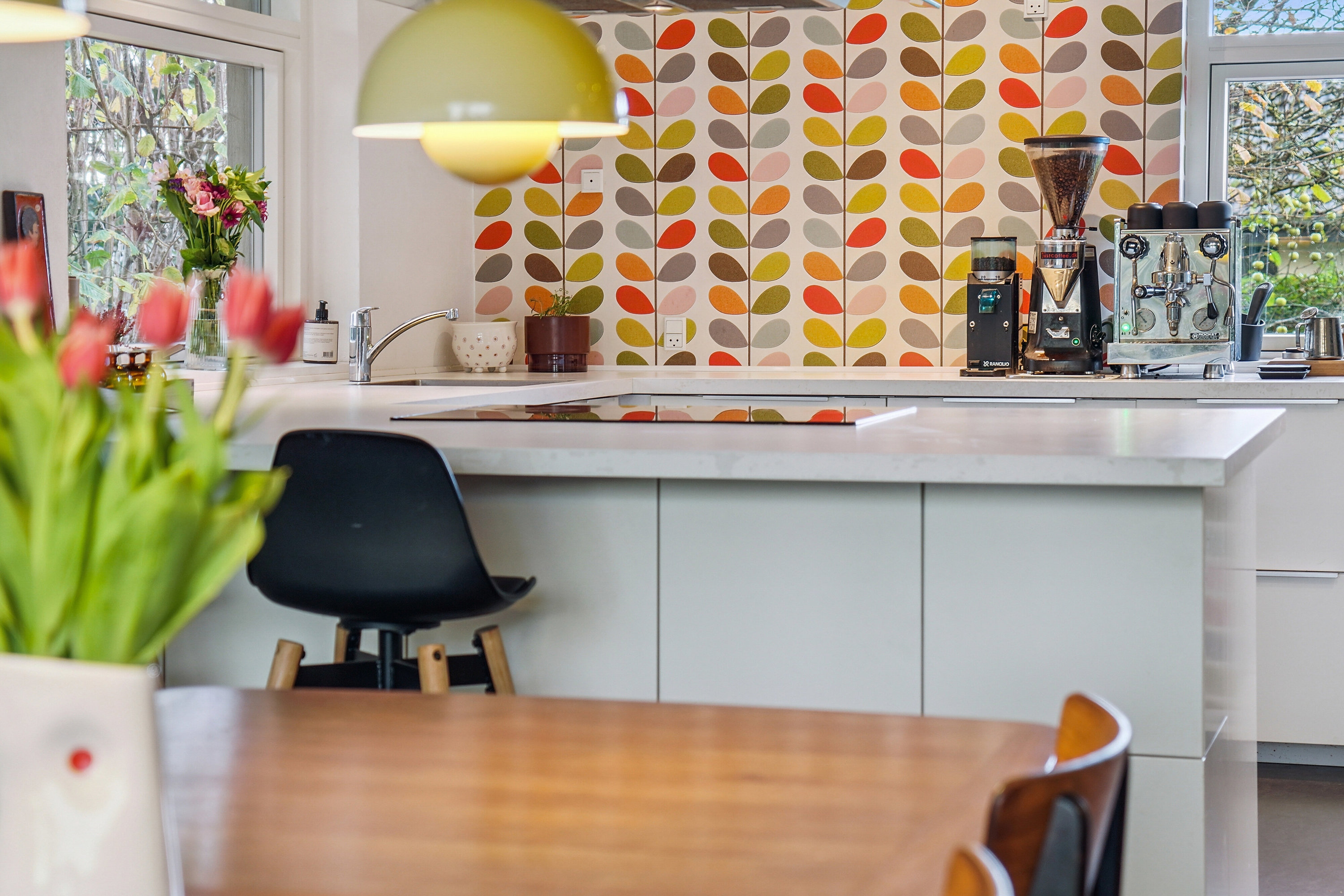 Fremhævet spisestue billede i fuldskærmstilstand. Billede af Hirsevej 21, 4040 Jyllinge