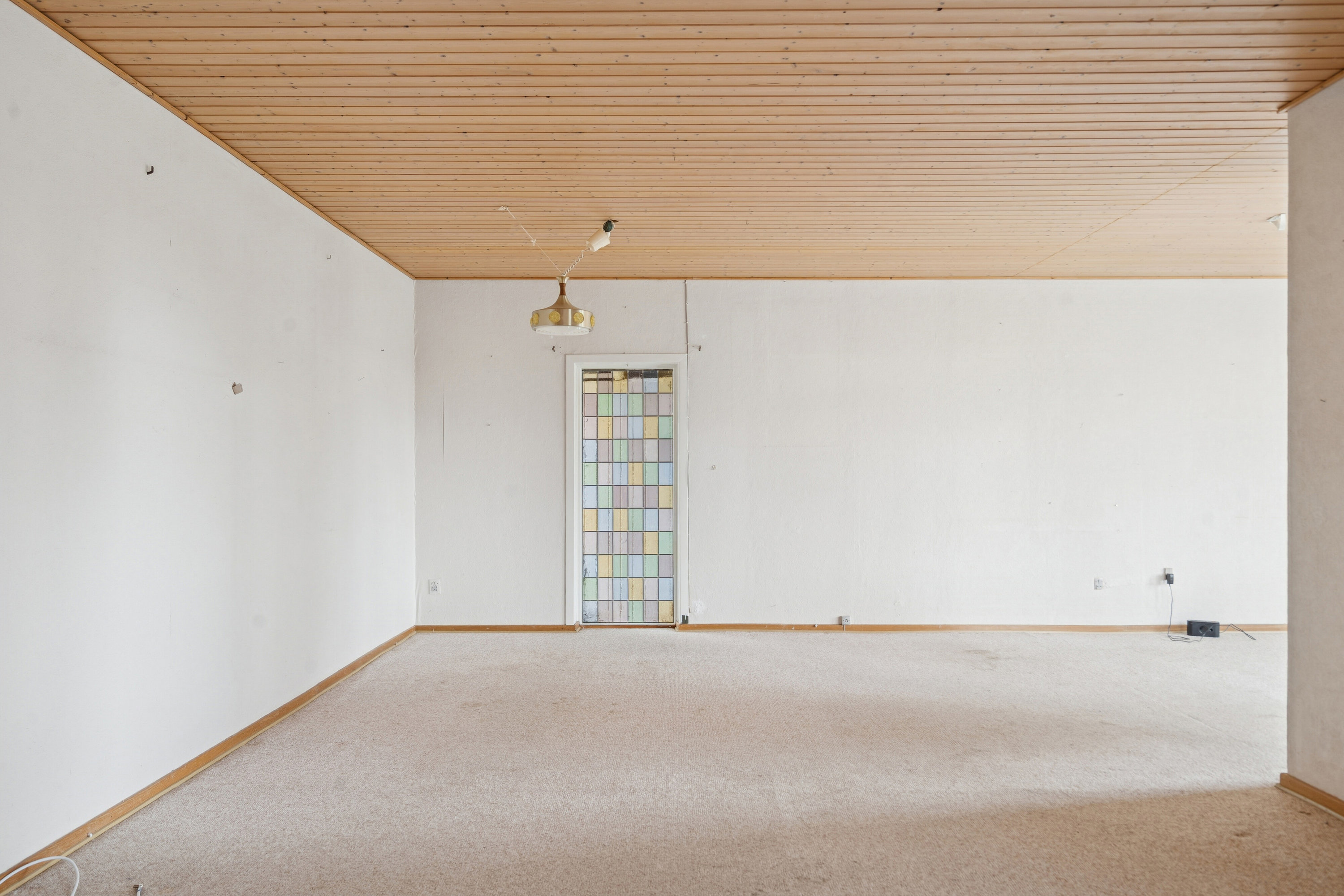 Fremhævet stue billede i fuldskærmstilstand. Billede af Mågevej 29, 5772 Kværndrup