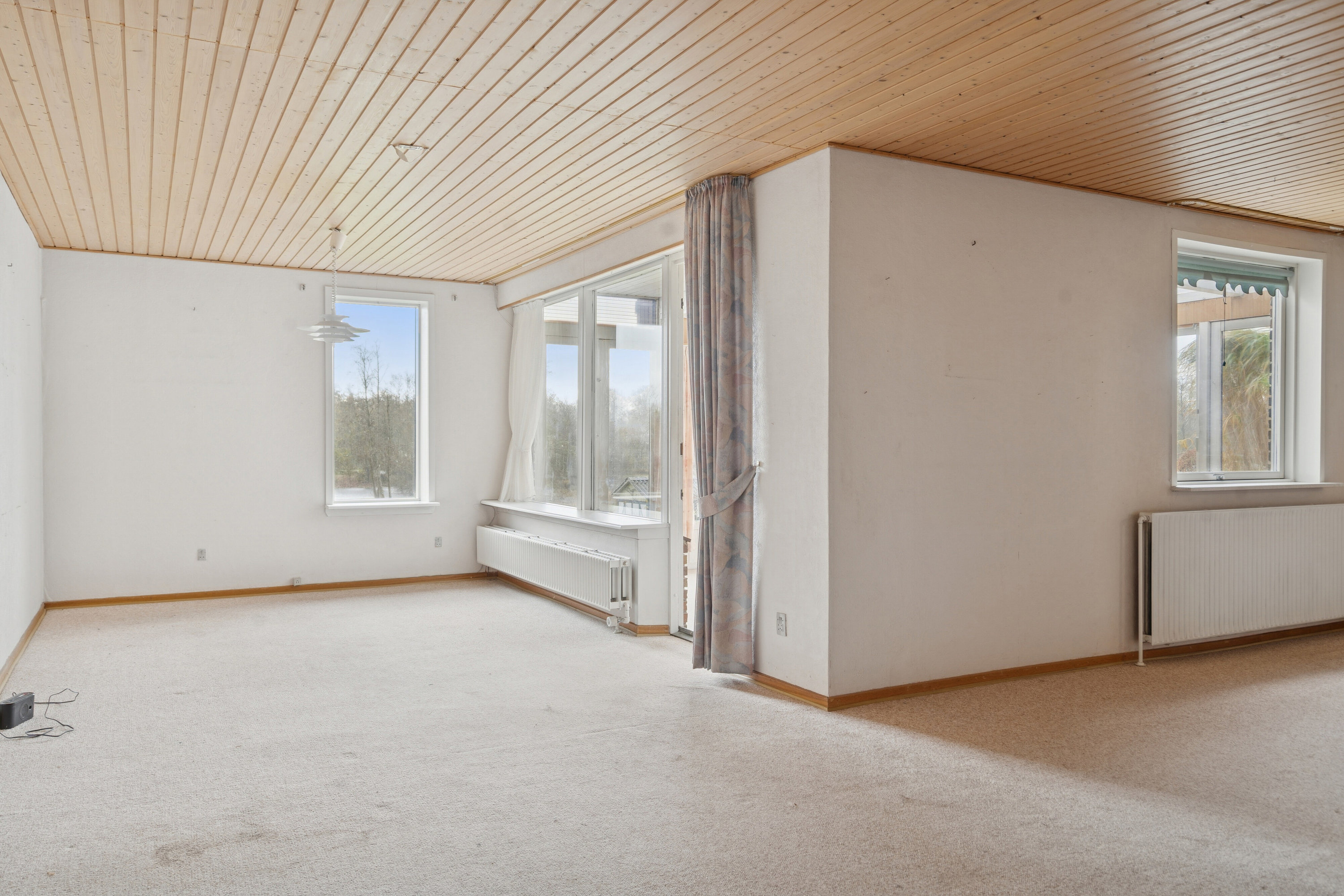 Fremhævet stue billede i fuldskærmstilstand. Billede af Mågevej 29, 5772 Kværndrup