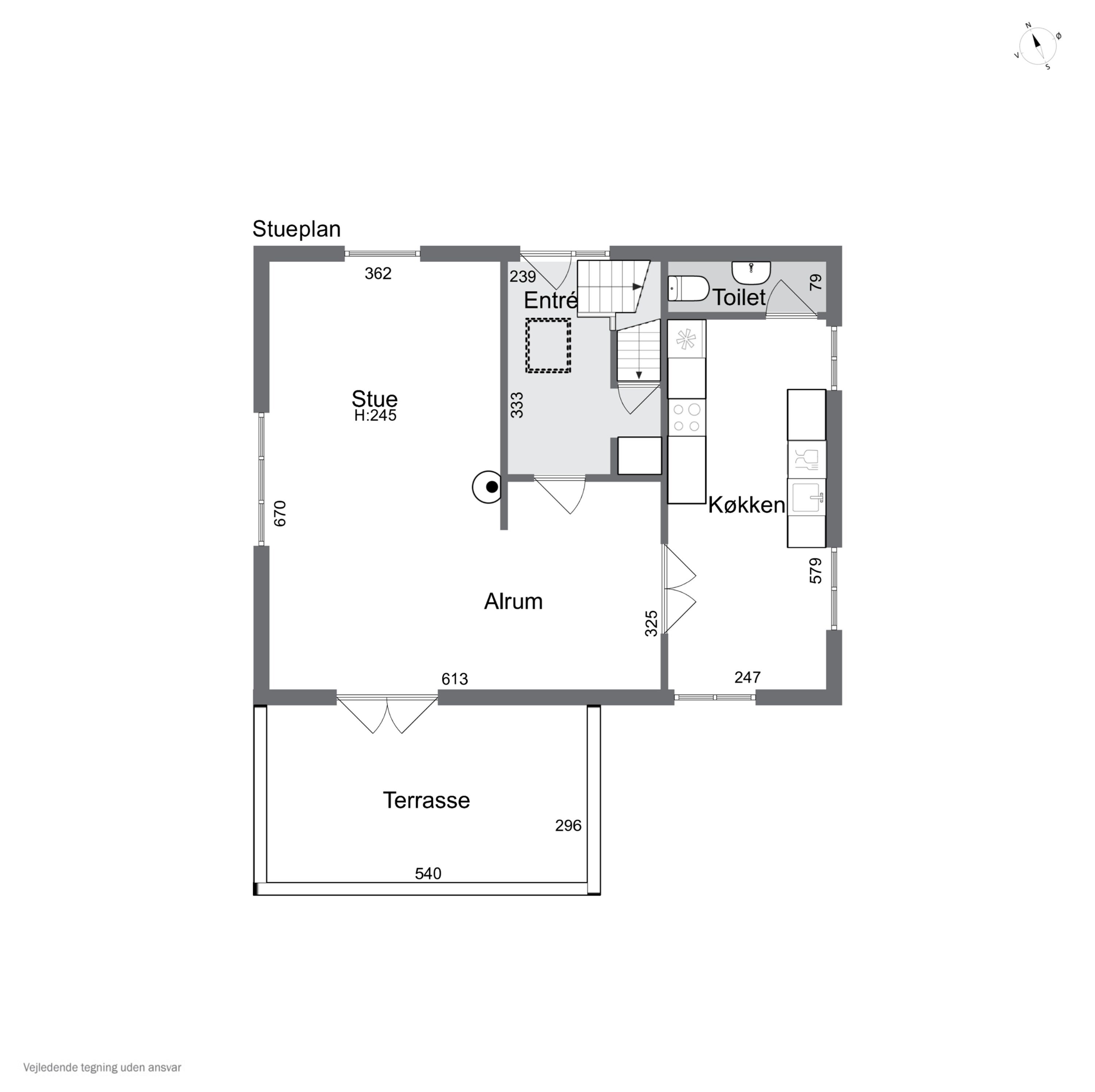 Plantegninger billede af Annasvej 10, 4600 Køge
