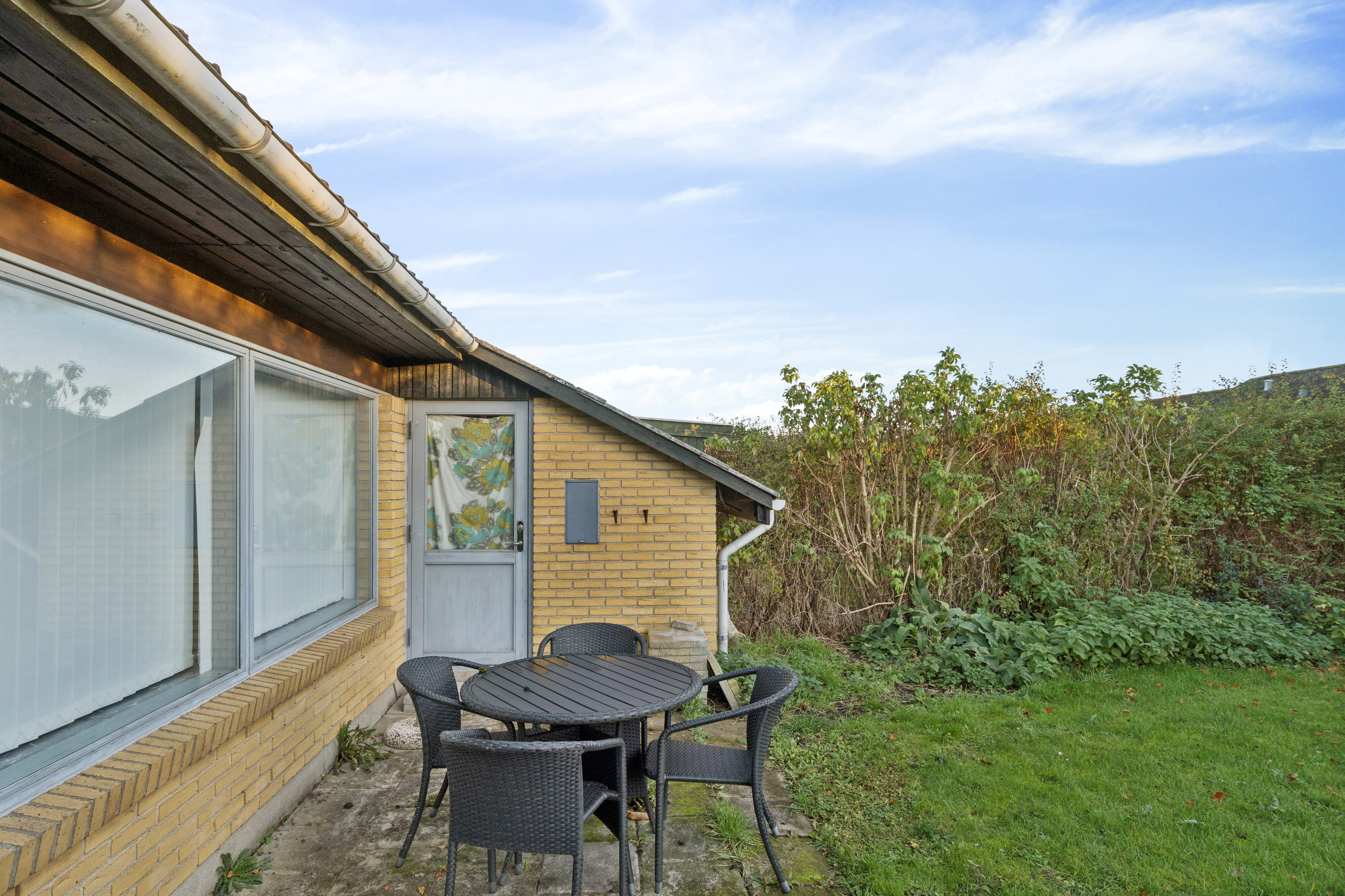 Fremhævet terrasse billede i fuldskærmstilstand. Billede af Rosenhaven 7, 4470 Svebølle