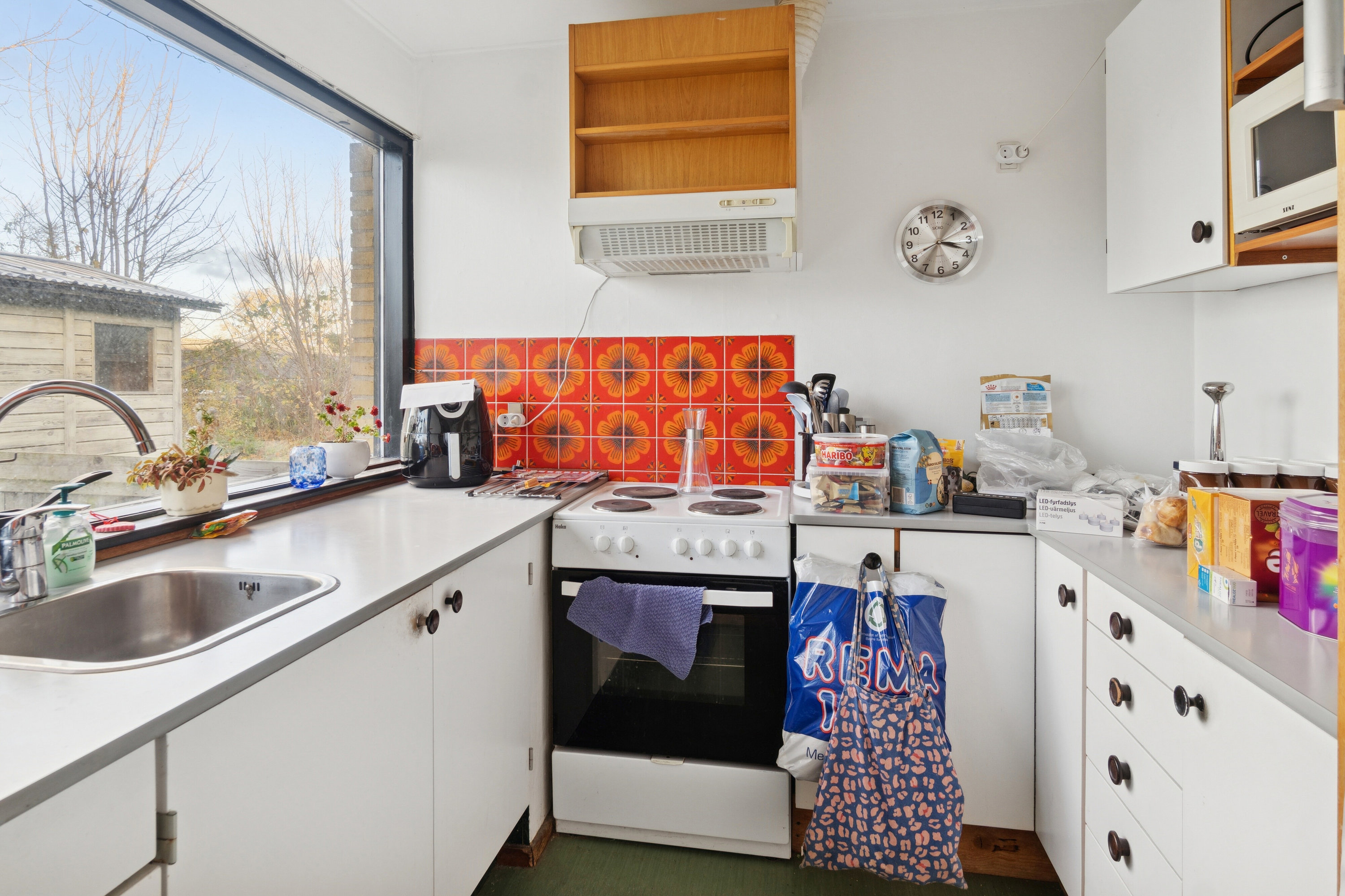 Fremhævet køkken billede i fuldskærmstilstand. Billede af Rosenhaven 7, 4470 Svebølle