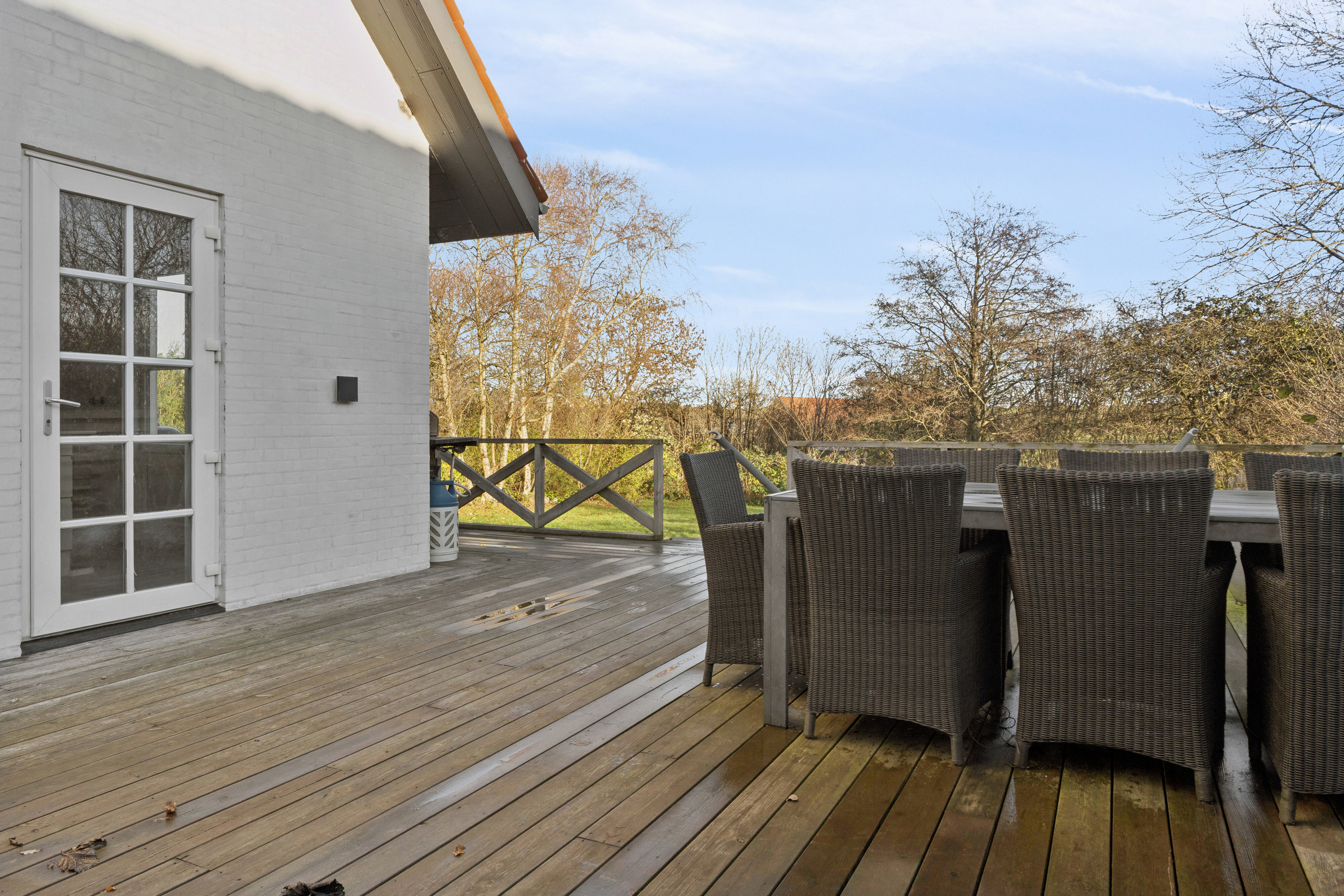 Fremhævet terrasse billede i fuldskærmstilstand. Billede af Kirkevej 32, 7760 Hurup Thy