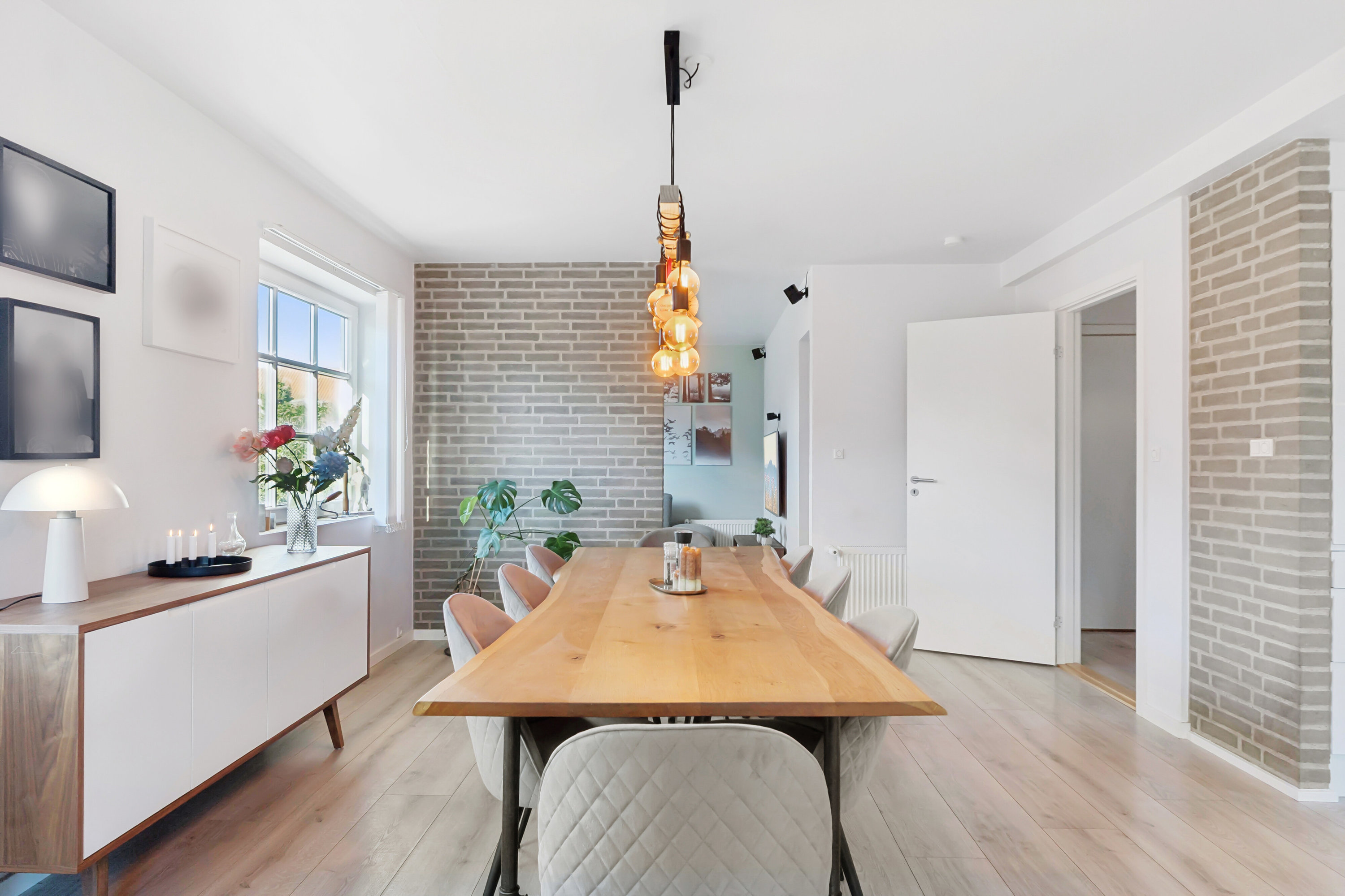 Fremhævet spisestue billede i fuldskærmstilstand. Billede af Kirkevej 32, 7760 Hurup Thy