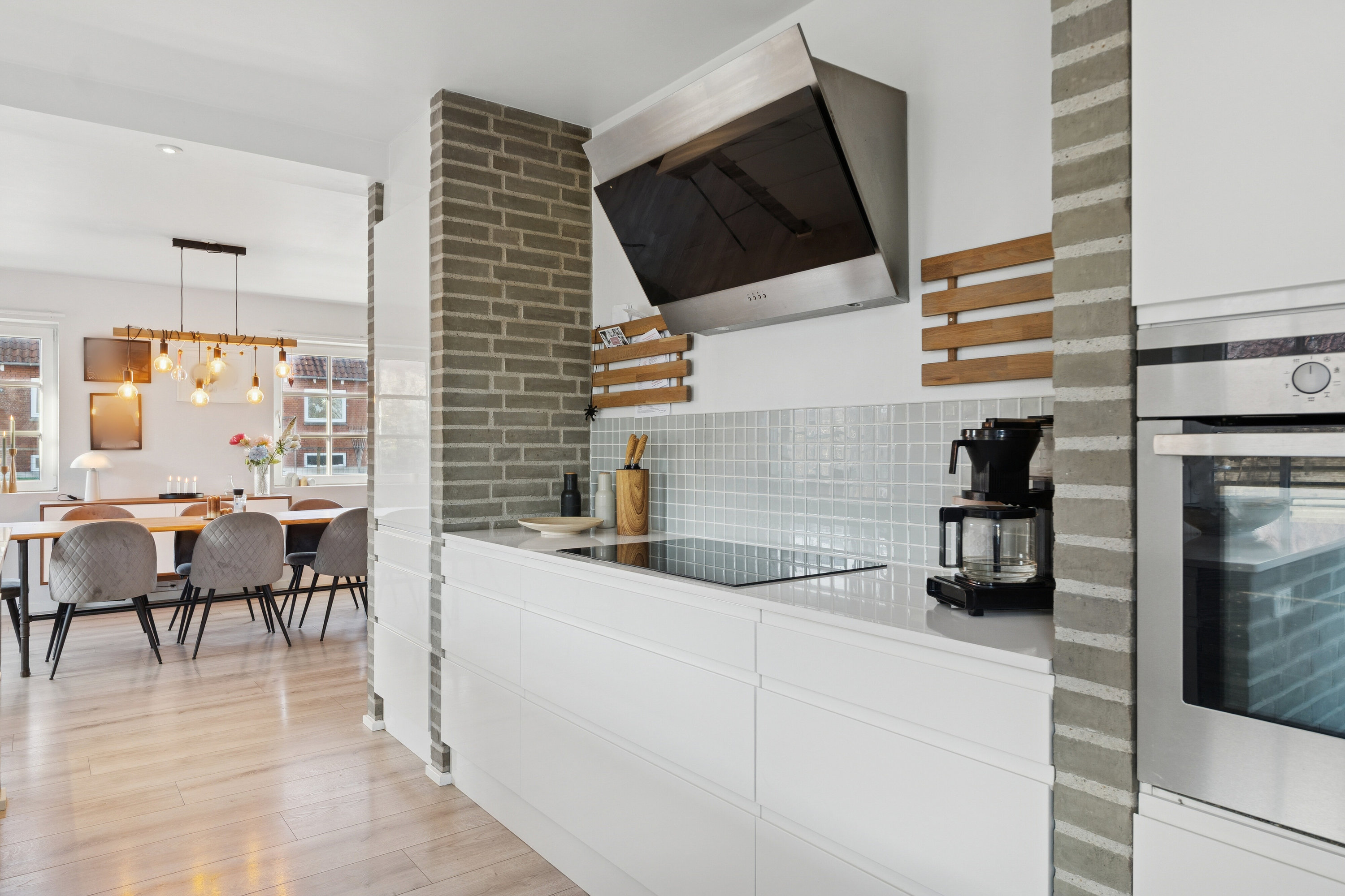 Fremhævet køkken billede i fuldskærmstilstand. Billede af Kirkevej 32, 7760 Hurup Thy