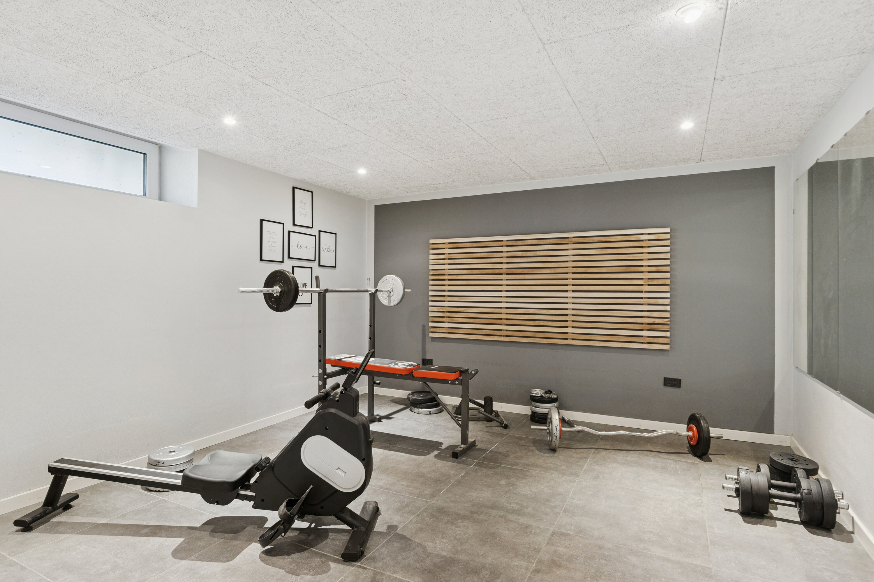 Fremhævet motionsrum billede i fuldskærmstilstand. Billede af Kirkevej 32, 7760 Hurup Thy