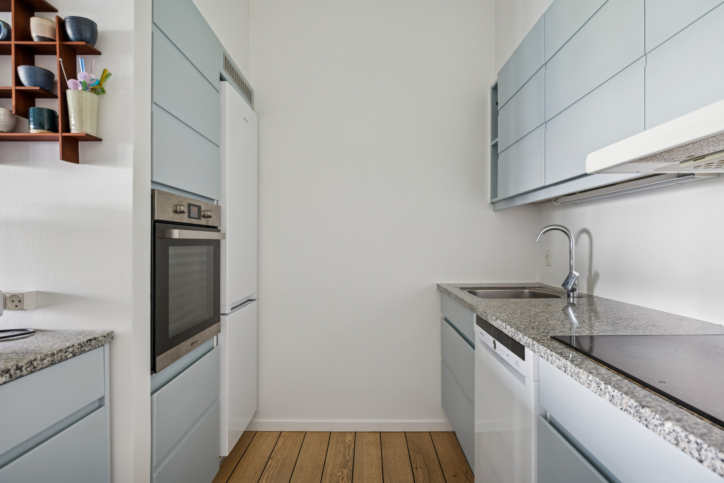 Fremhævet køkken billede i fuldskærmstilstand. Billede af Ndr. Strandvej 3F, 1., 8400 Ebeltoft