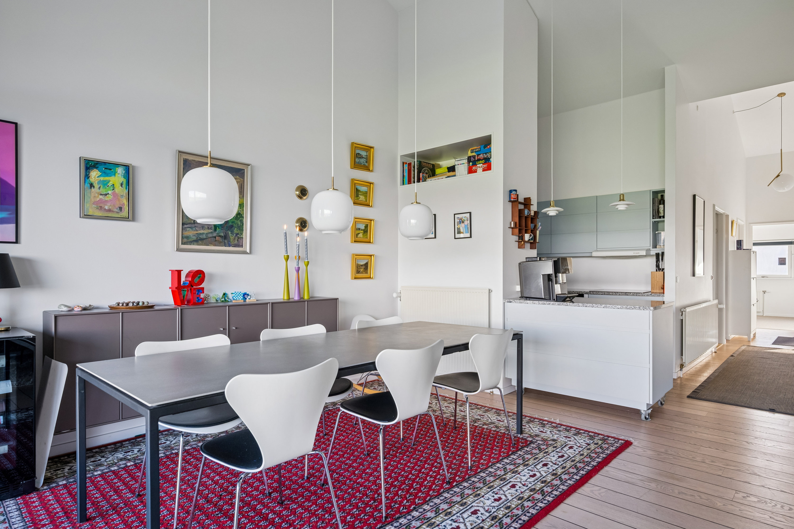 Fremhævet køkken billede i fuldskærmstilstand. Billede af Ndr. Strandvej 3F, 1., 8400 Ebeltoft