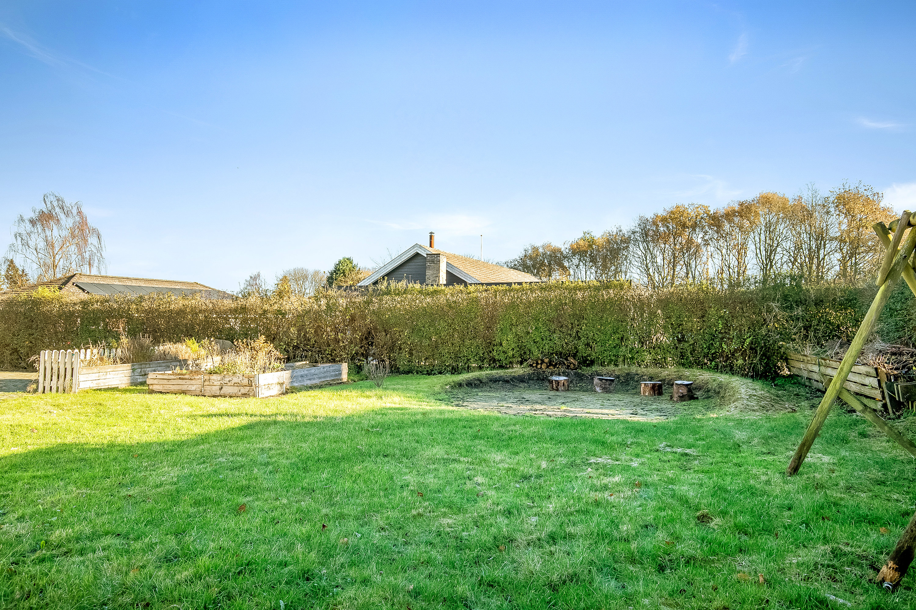 Fremhævet have billede i fuldskærmstilstand. Billede af Sysselhaven 13, 6051 Almind