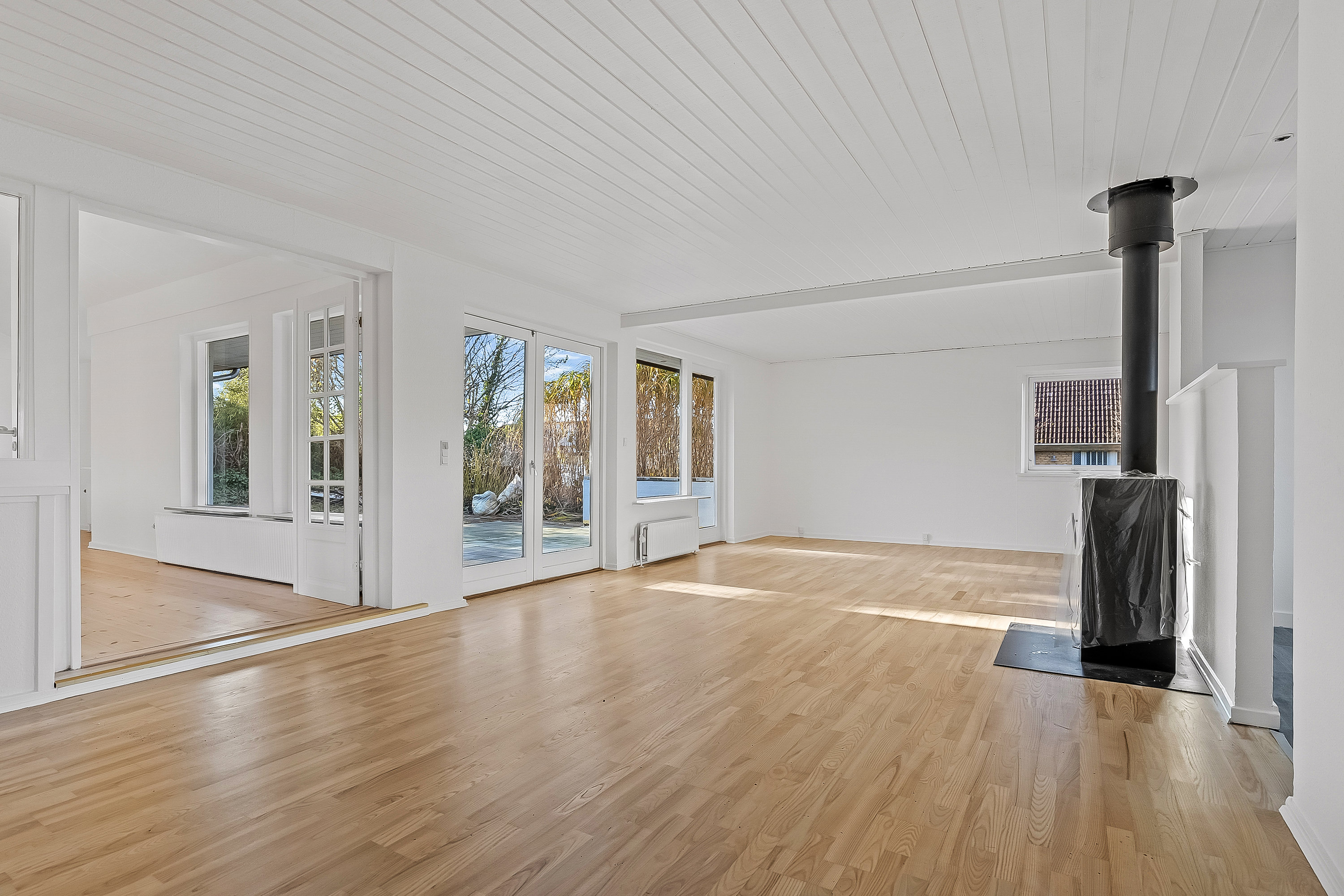 Fremhævet stue billede i fuldskærmstilstand. Billede af Sysselhaven 13, 6051 Almind