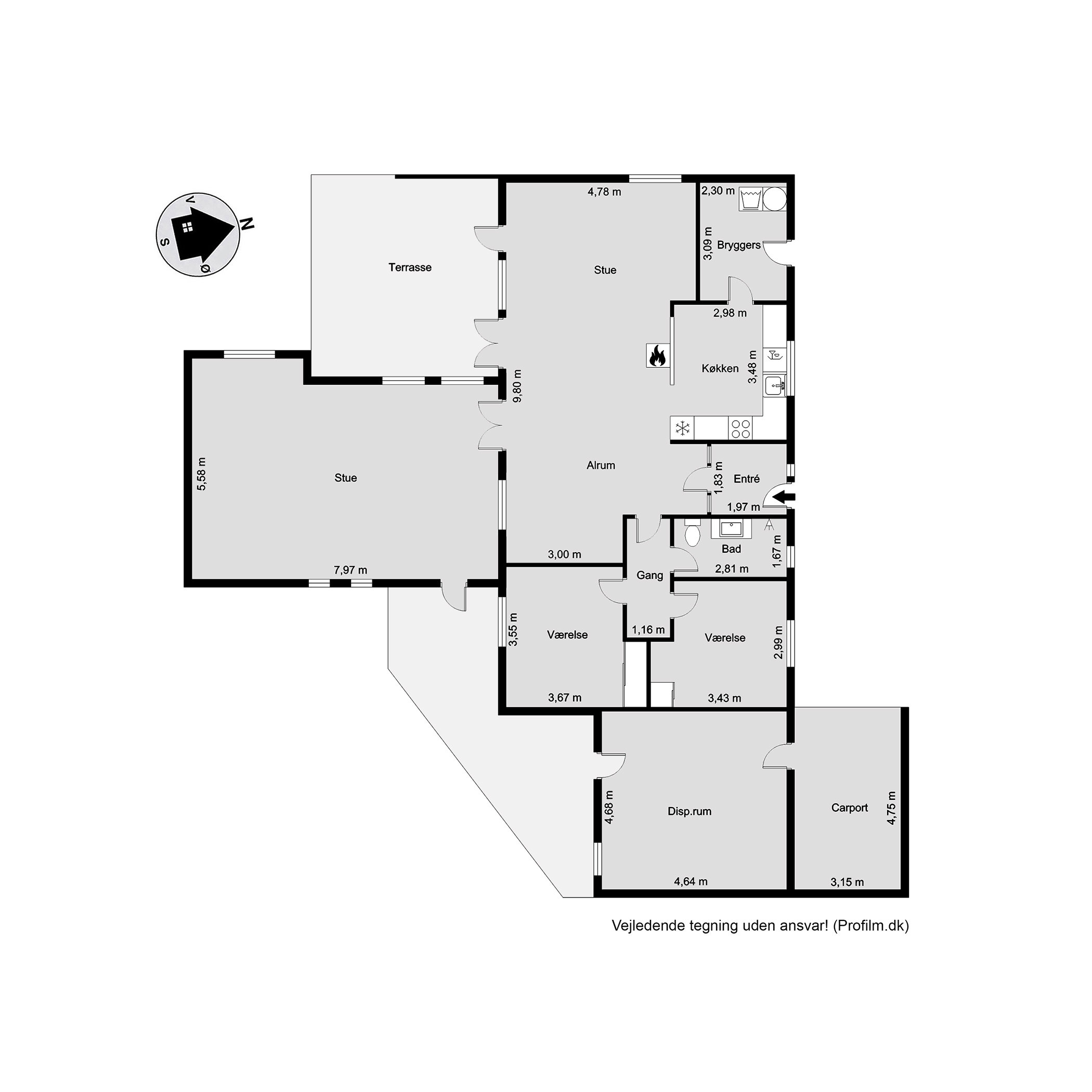 Plantegninger billede af Sysselhaven 13, 6051 Almind