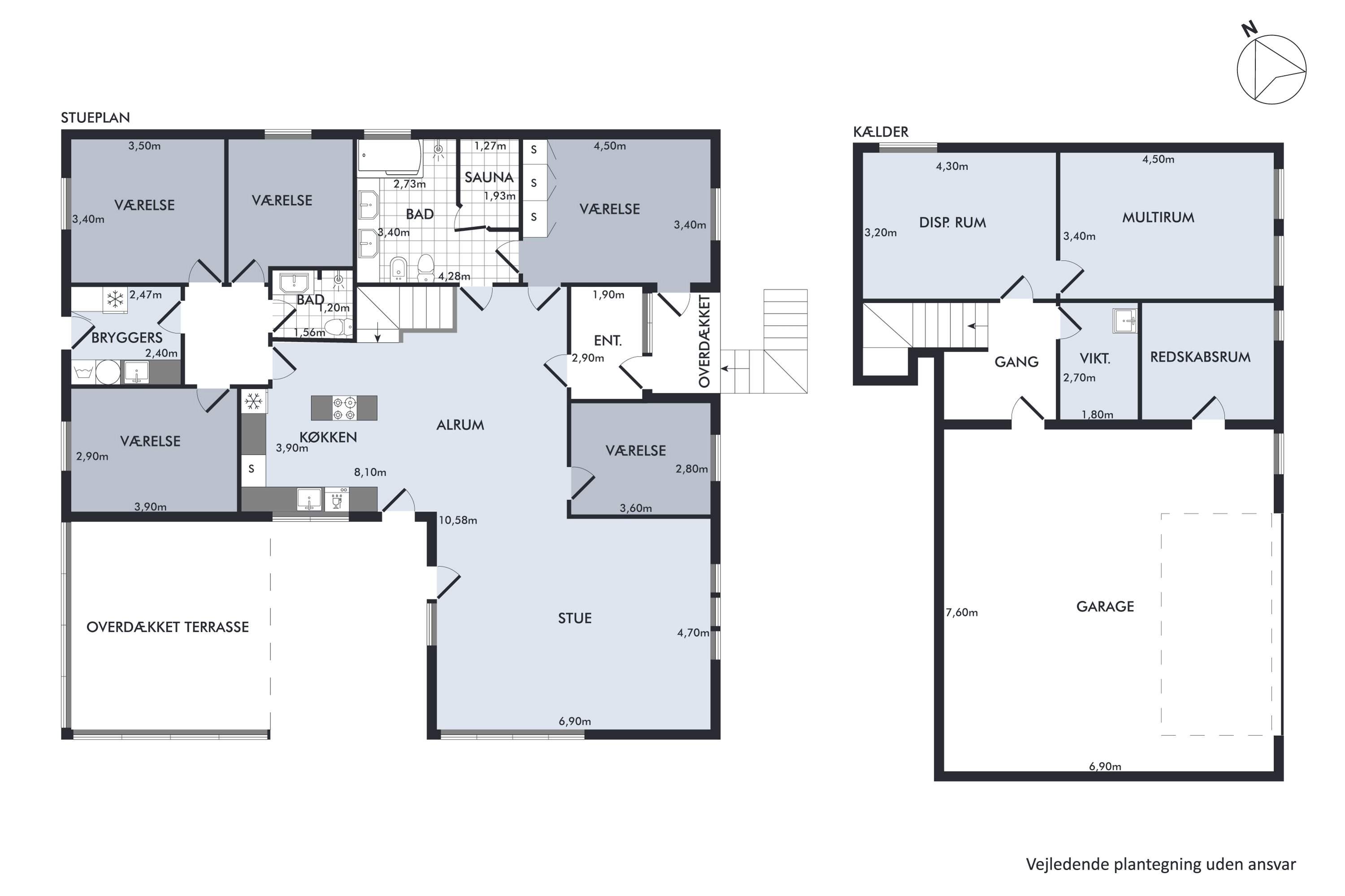 Plantegninger billede af Stenbakken 25, 8850 Bjerringbro