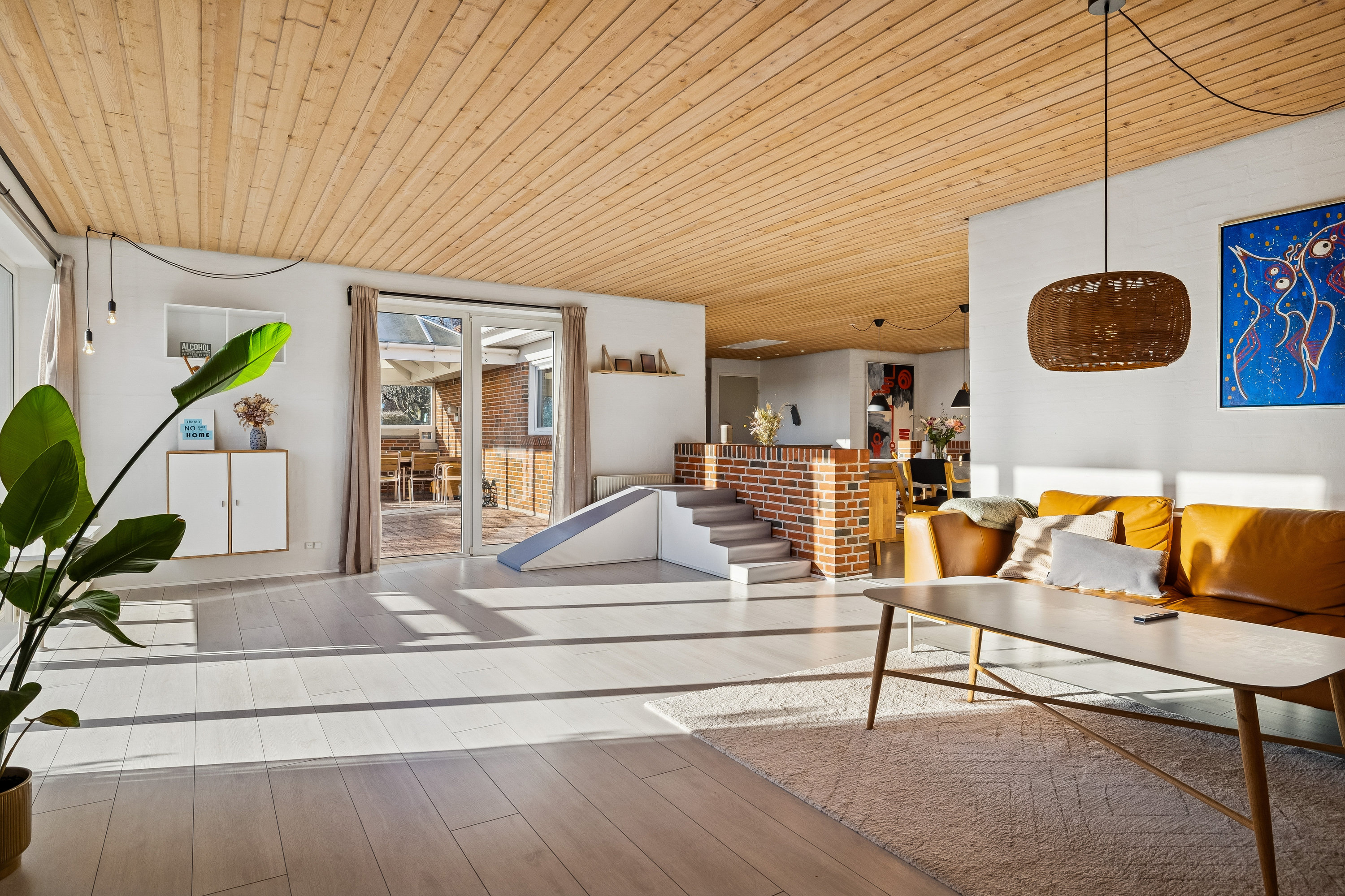 Fremhævet stue billede i fuldskærmstilstand. Billede af Stenbakken 25, 8850 Bjerringbro