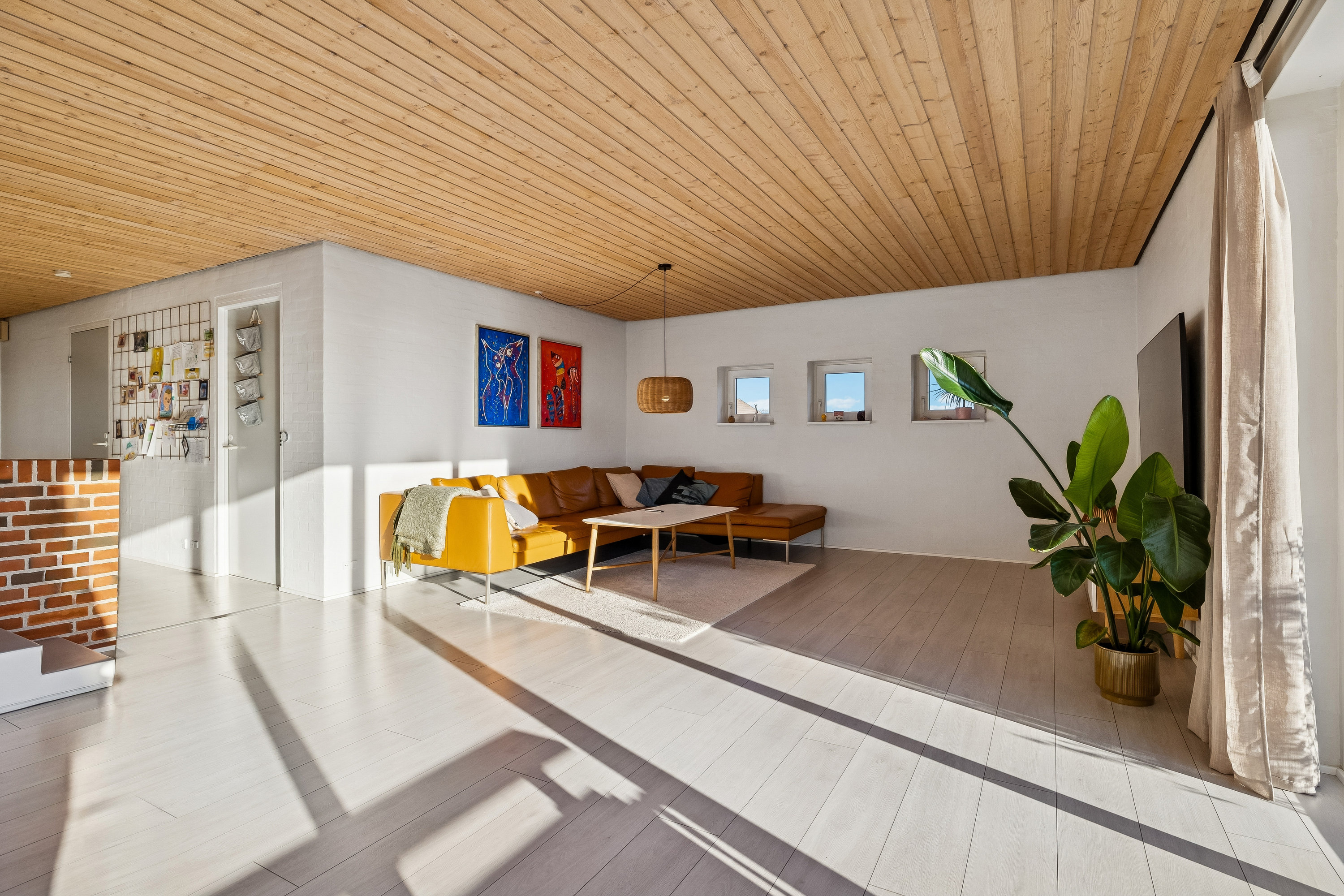 Fremhævet stue billede i fuldskærmstilstand. Billede af Stenbakken 25, 8850 Bjerringbro