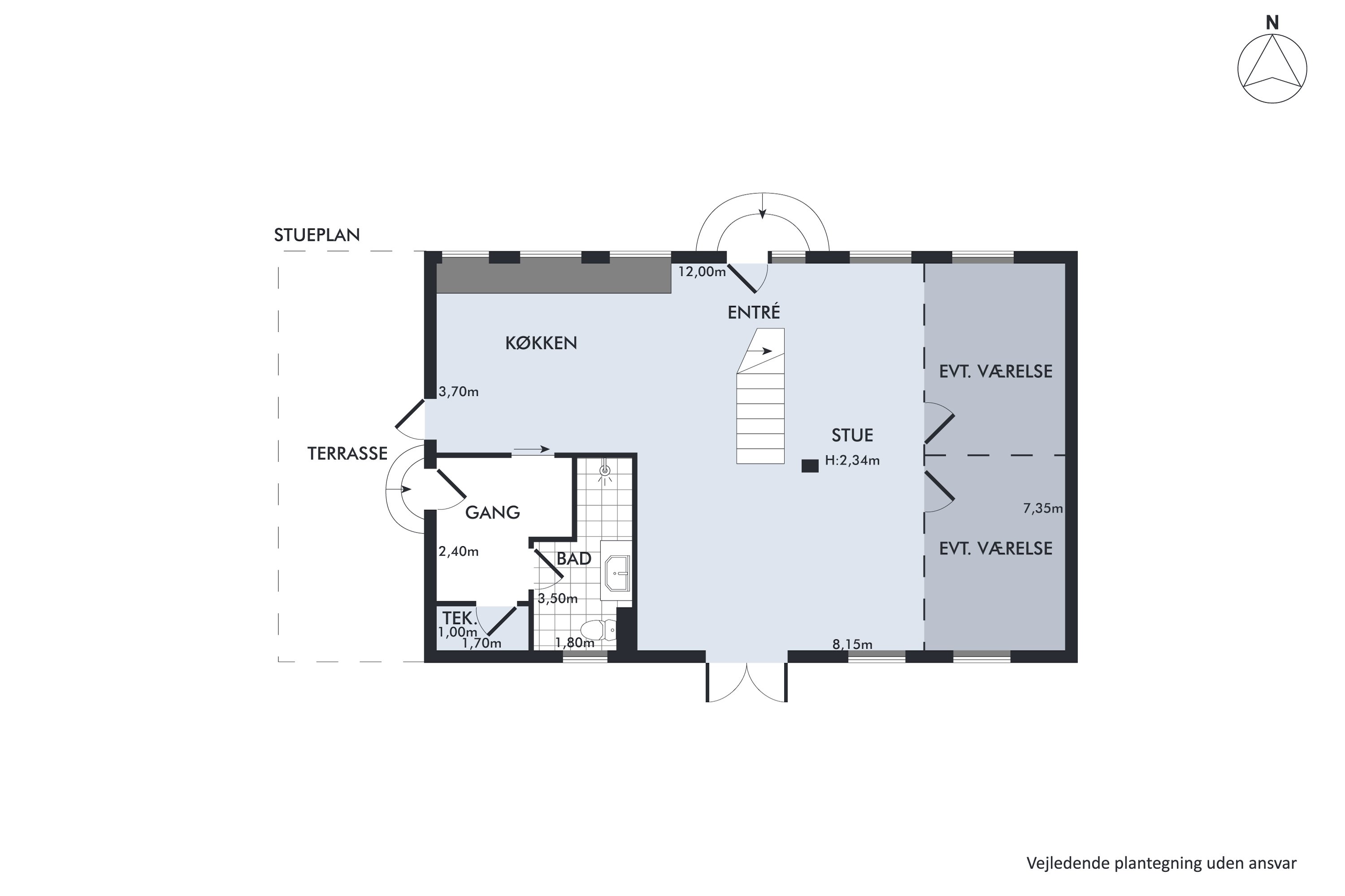 Plantegninger billede af Munkdrupvej 10, 8960 Randers SØ