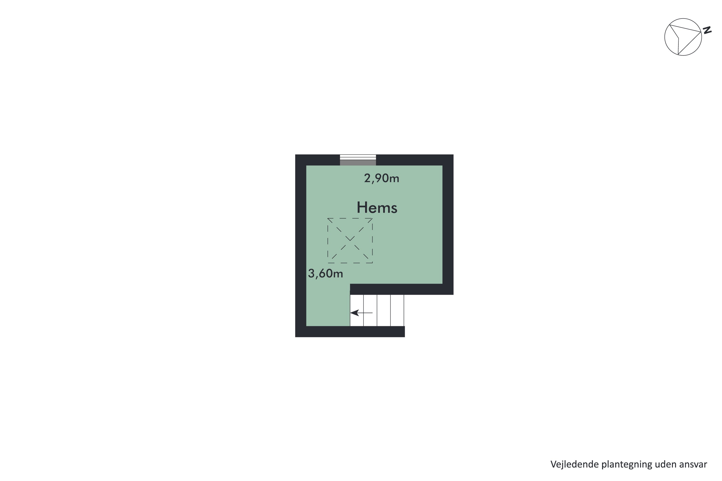 Plantegninger billede af Kystvejen 24, Hou, 9370 Hals