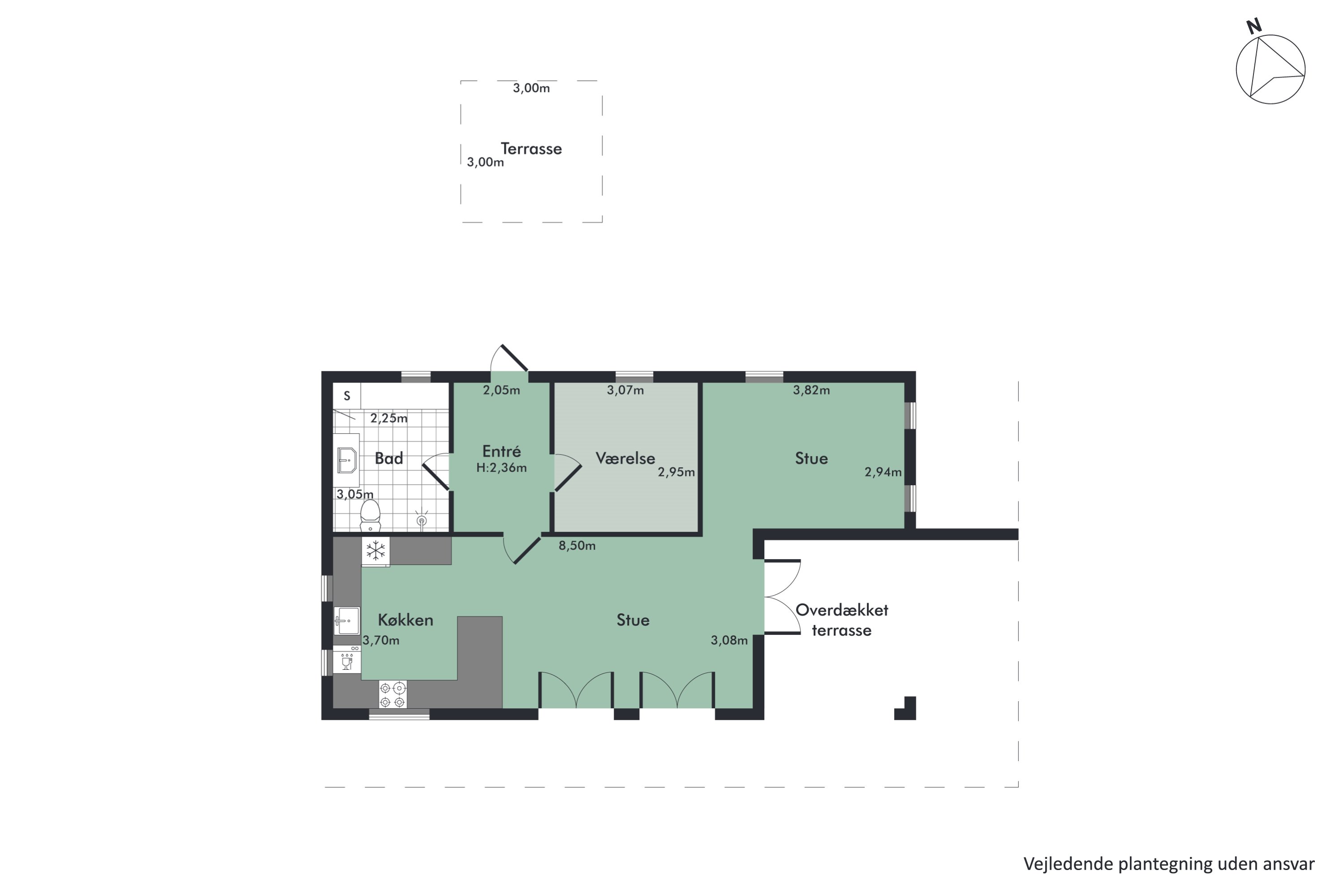 Plantegninger billede af Fyrvej 10, Bisnap, 9370 Hals