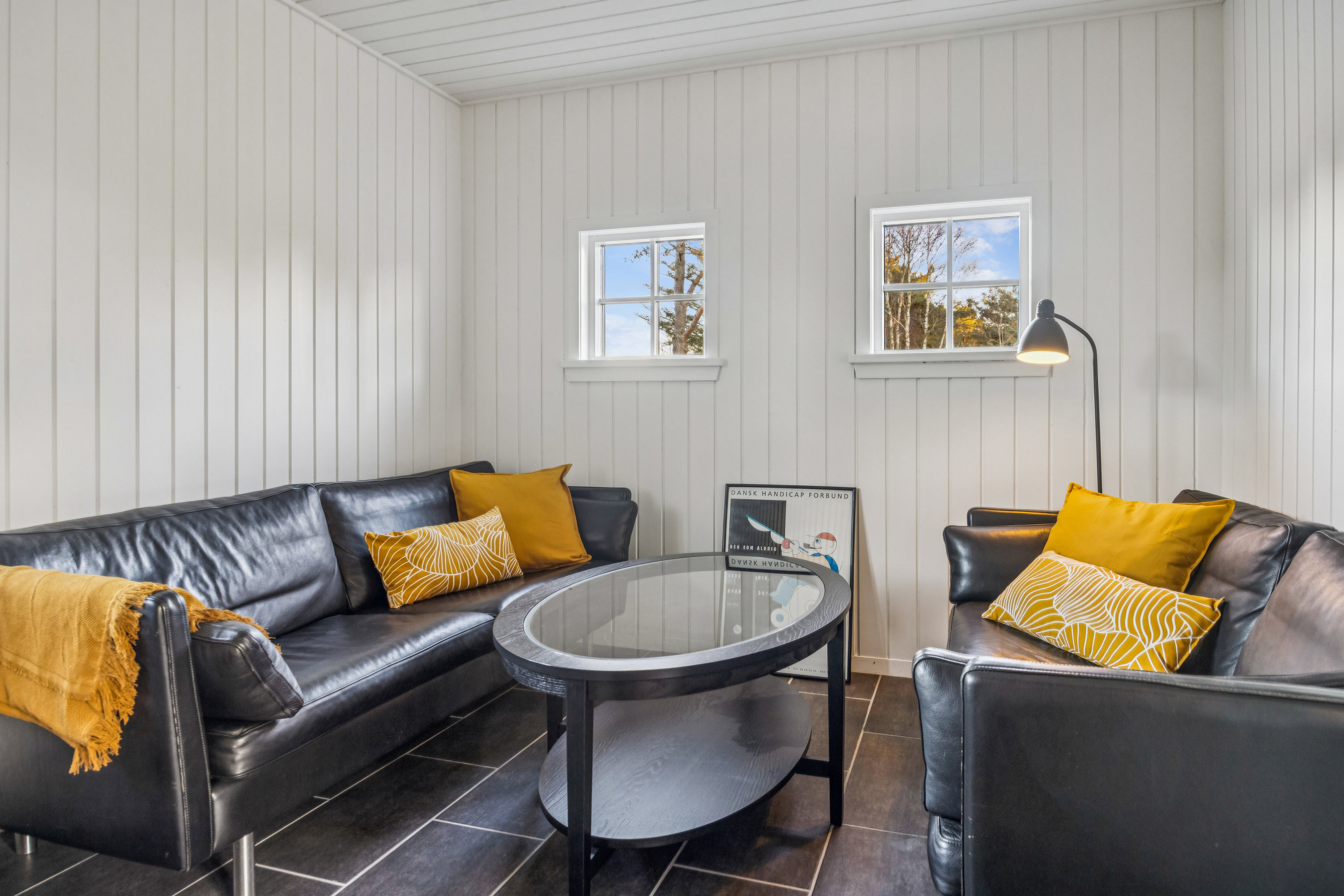 Fremhævet stue billede i fuldskærmstilstand. Billede af Fyrvej 10, Bisnap, 9370 Hals