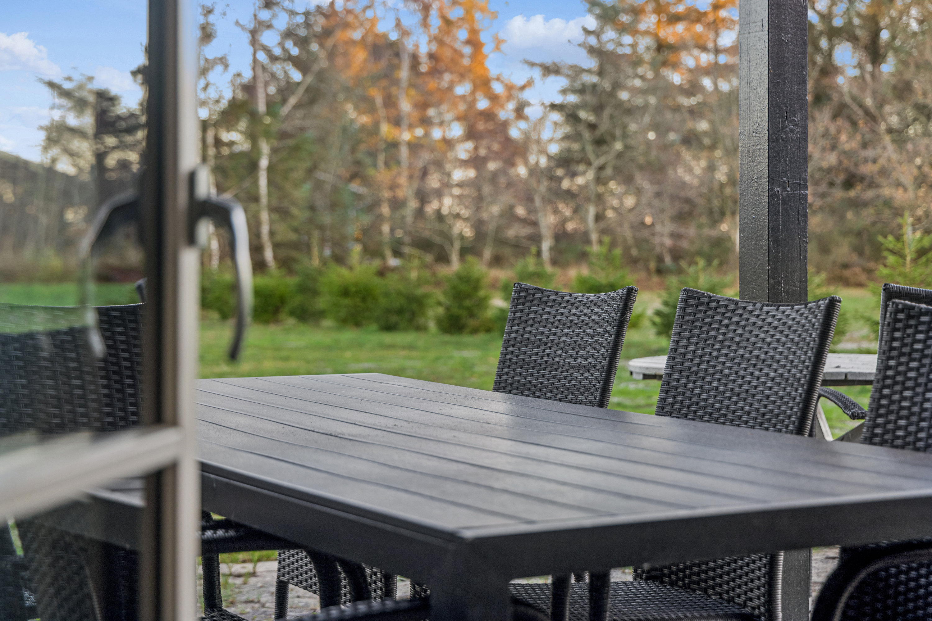 Fremhævet terrasse billede i fuldskærmstilstand. Billede af Fyrvej 10, Bisnap, 9370 Hals