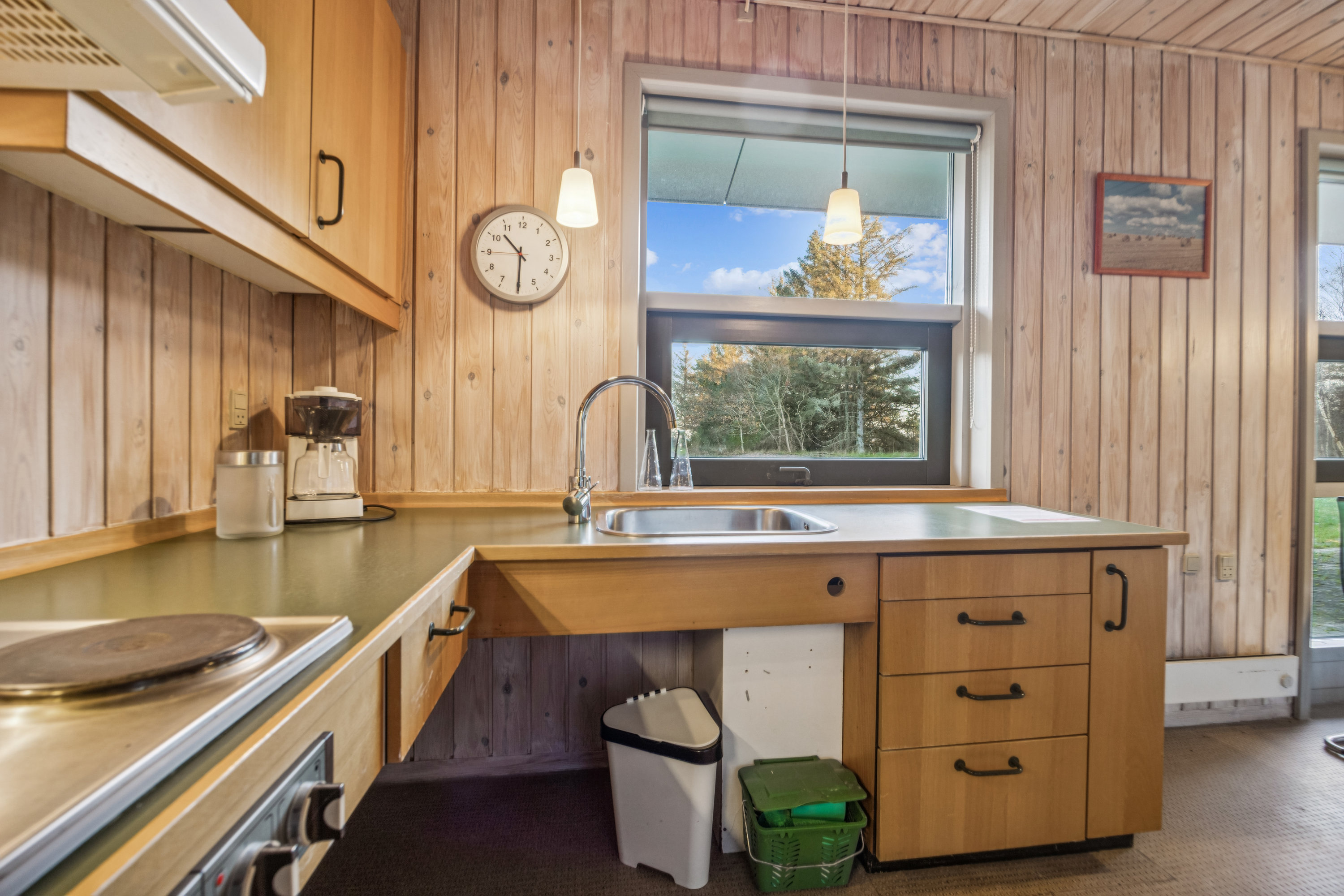 Fremhævet køkken billede i fuldskærmstilstand. Billede af Fyrvej 6, Bisnap, 9370 Hals