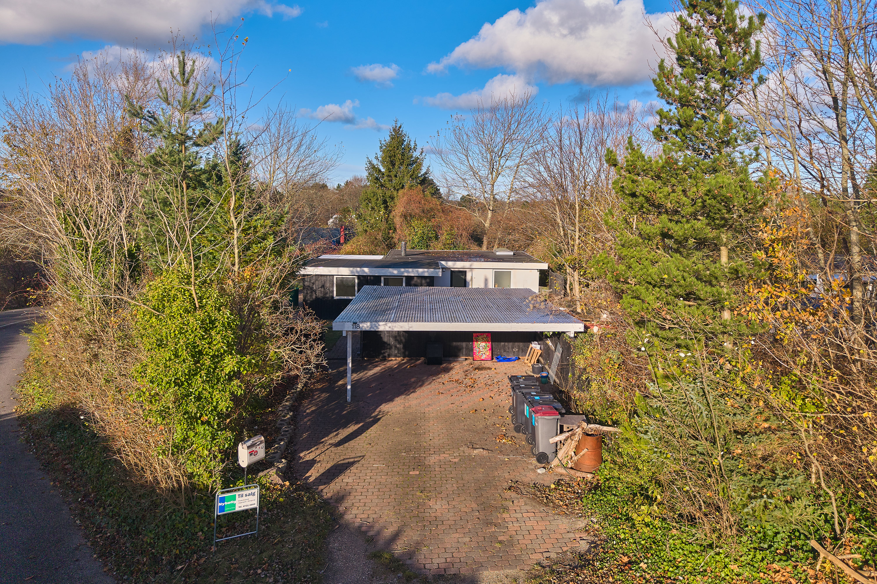 Fremhævet ejendommen billede i fuldskærmstilstand. Billede af Gammel Kulhusvej 118, Skoven, 3630 Jægerspris