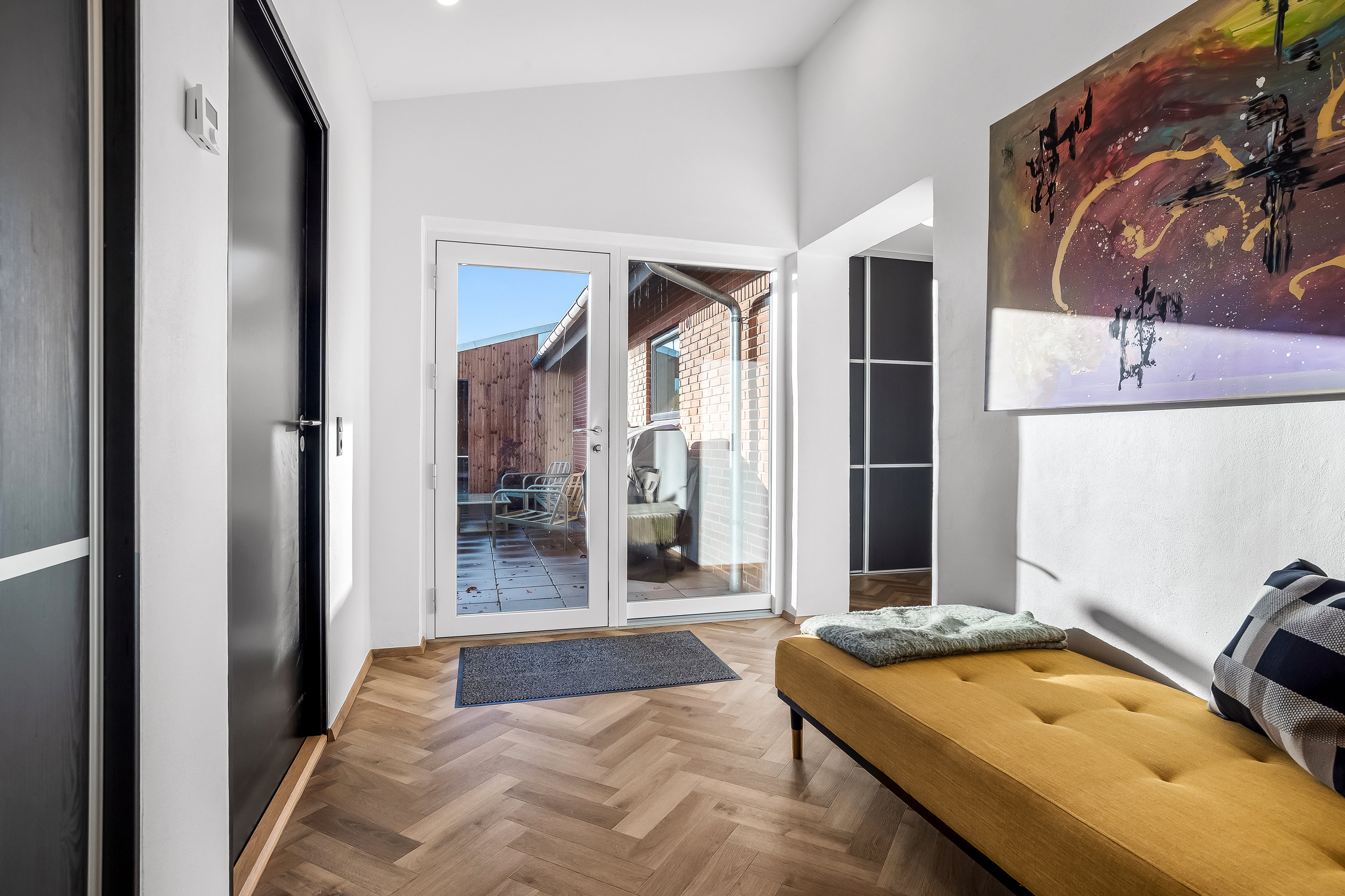 Fremhævet entré billede i fuldskærmstilstand. Billede af Mejdalvej 48, 7500 Holstebro