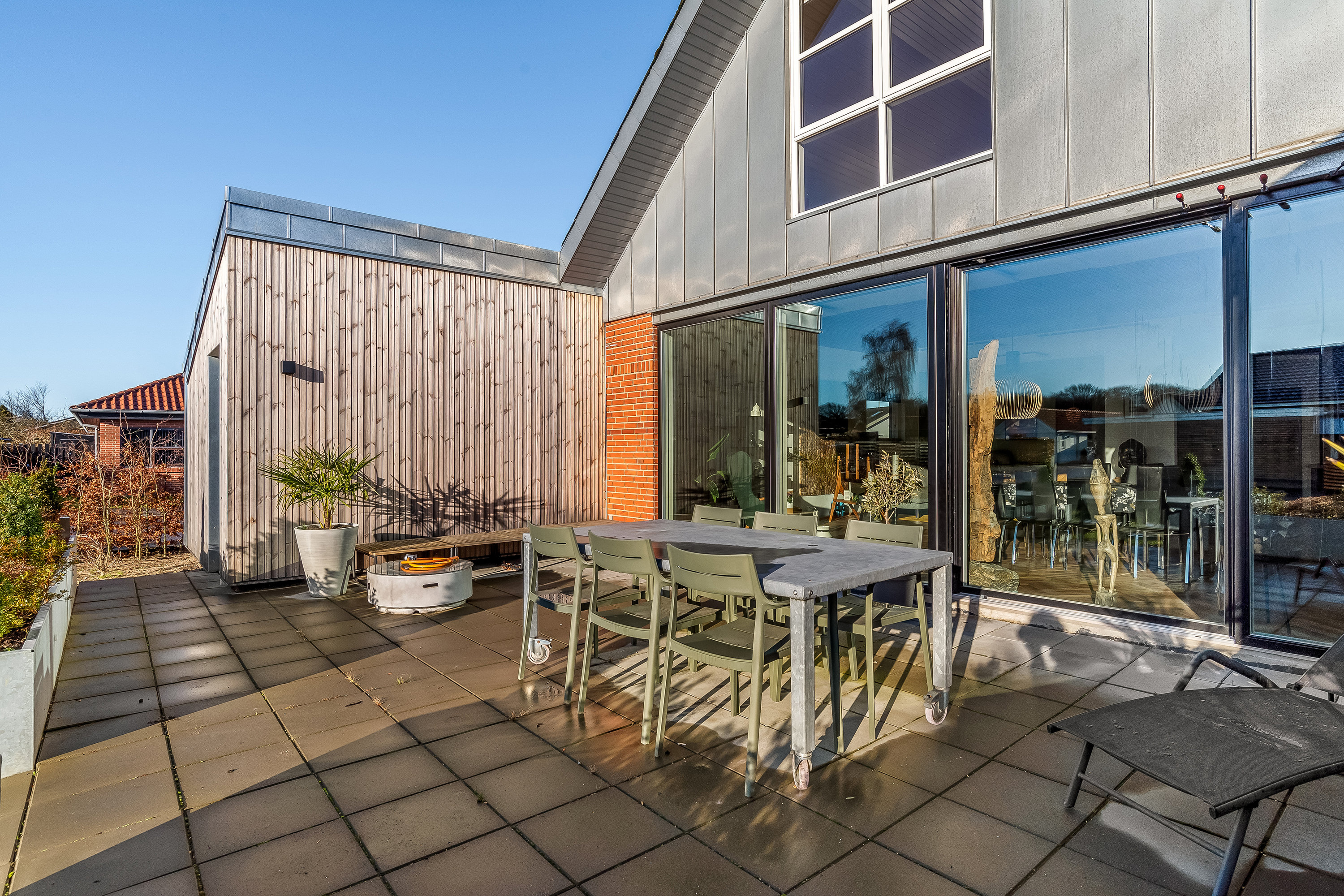 Fremhævet terrasse billede i fuldskærmstilstand. Billede af Mejdalvej 48, 7500 Holstebro