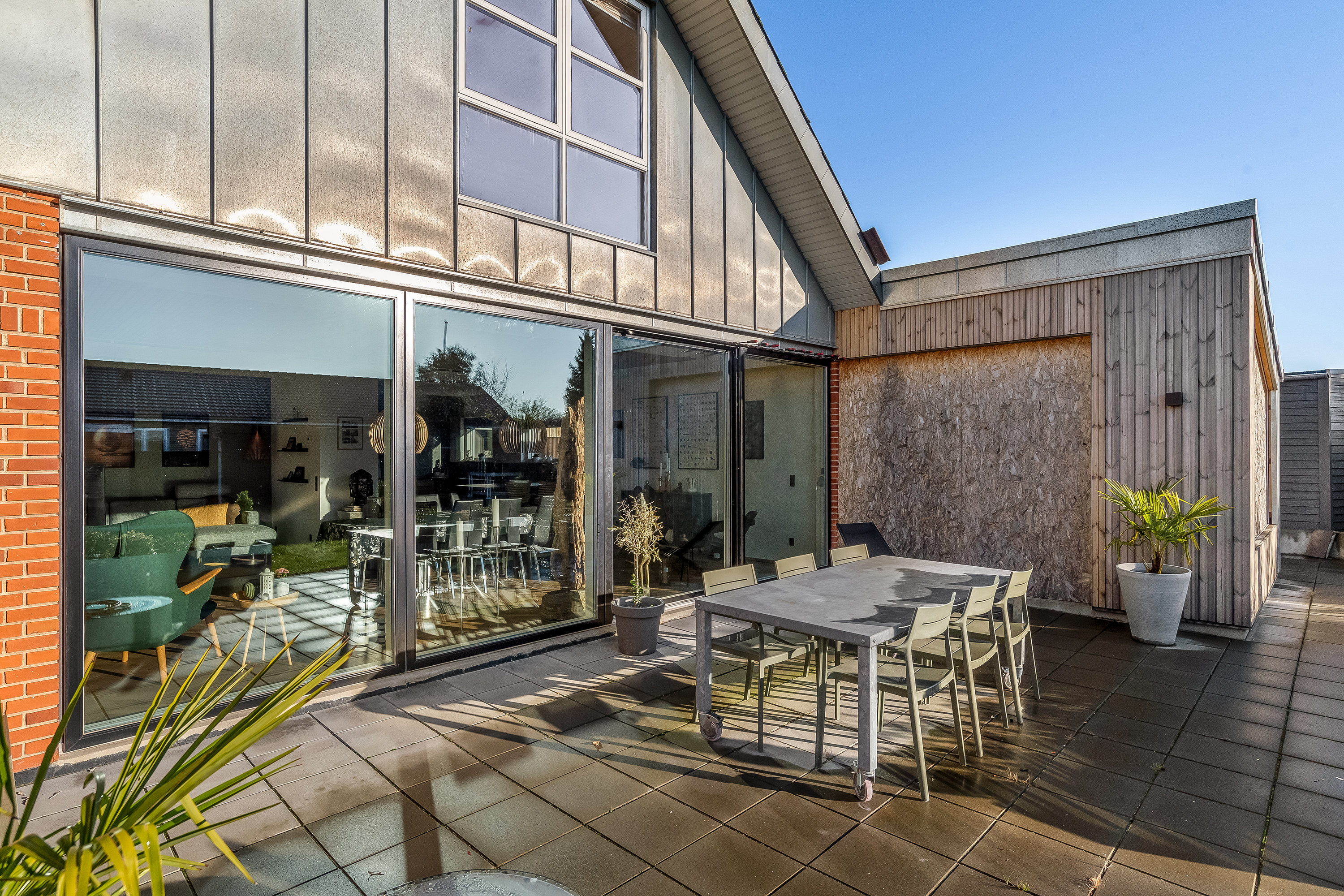 Fremhævet terrasse billede i fuldskærmstilstand. Billede af Mejdalvej 48, 7500 Holstebro