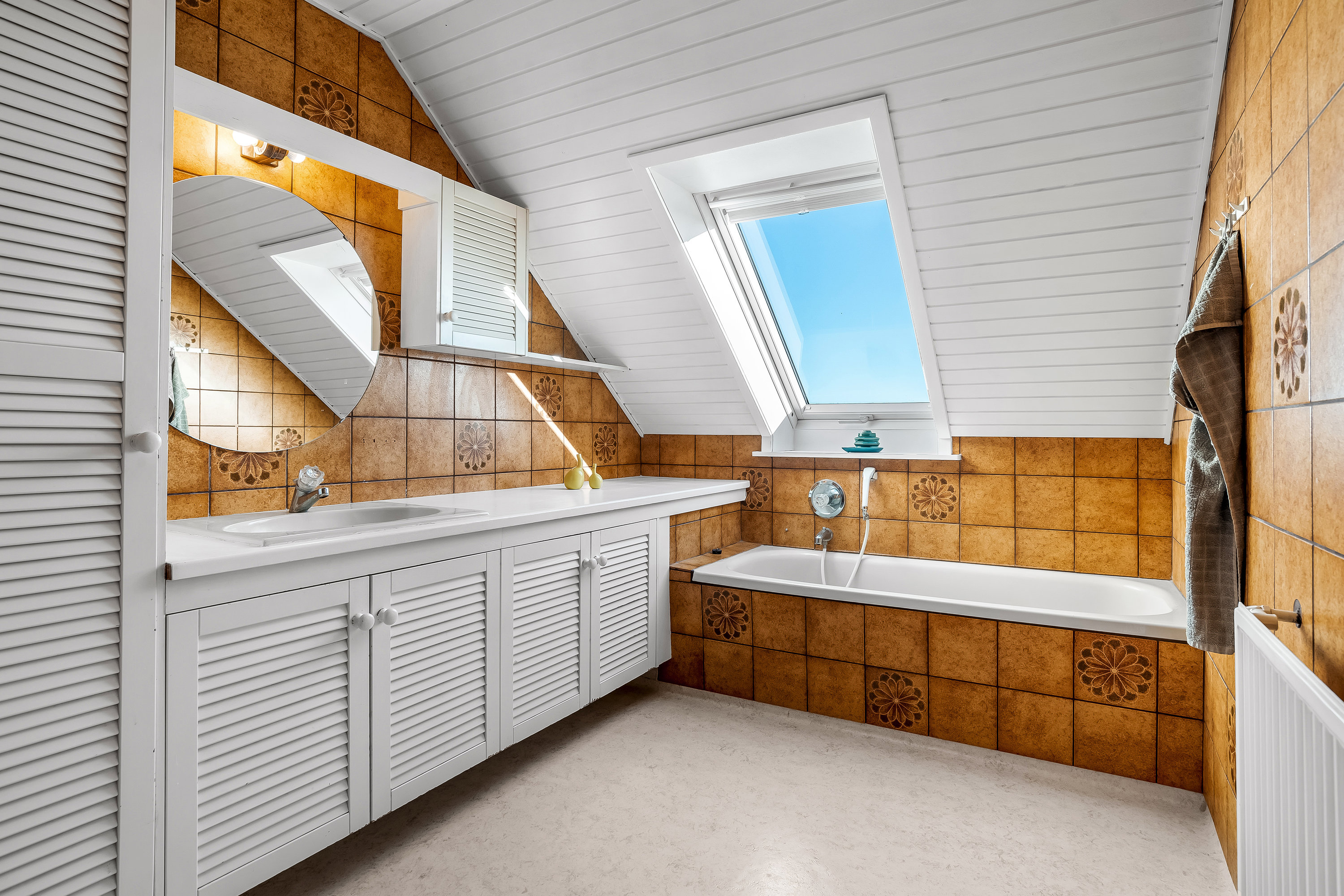 Fremhævet badeværelse billede i fuldskærmstilstand. Billede af Mejdalvej 48, 7500 Holstebro