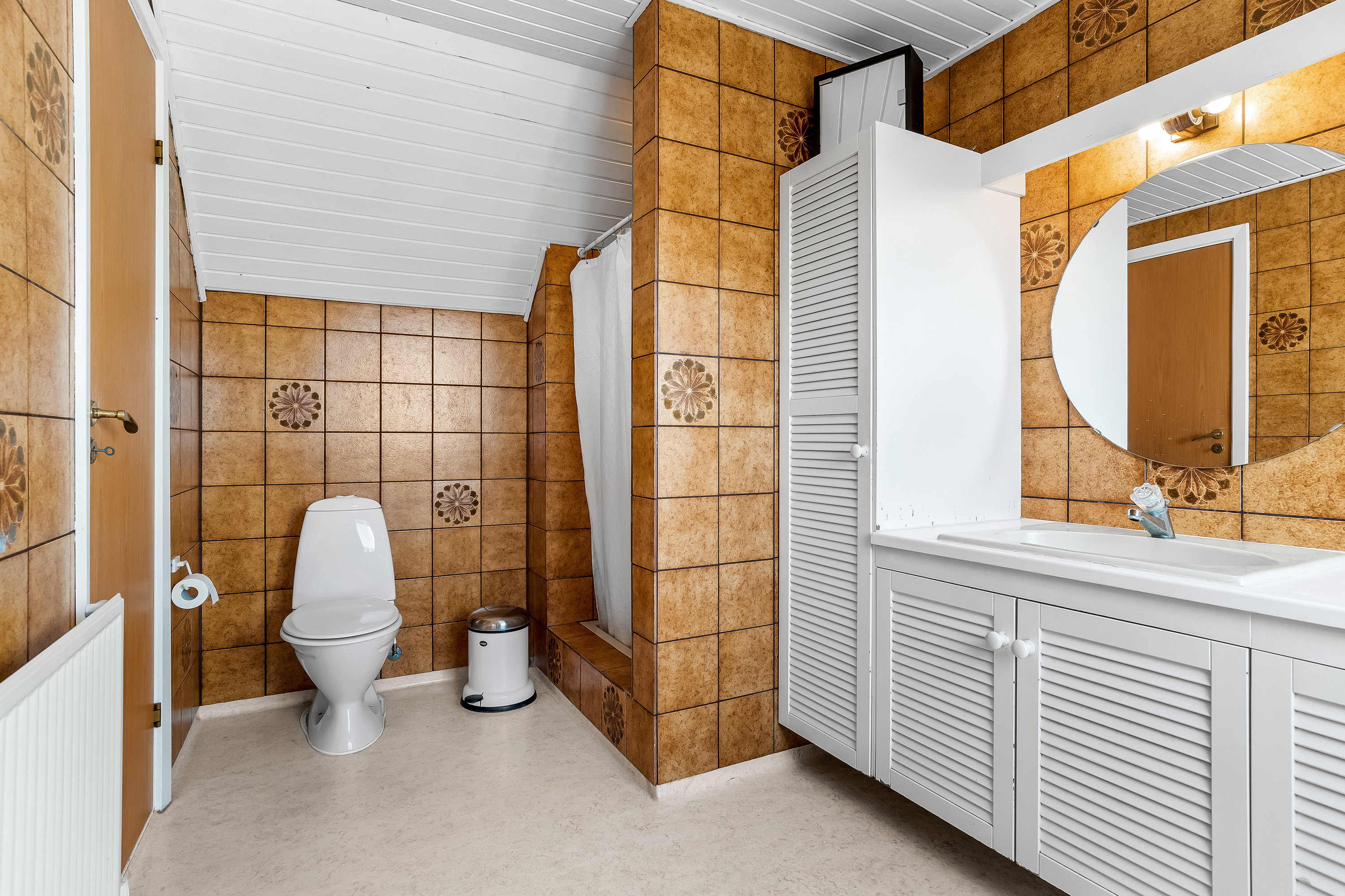 Fremhævet badeværelse billede i fuldskærmstilstand. Billede af Mejdalvej 48, 7500 Holstebro