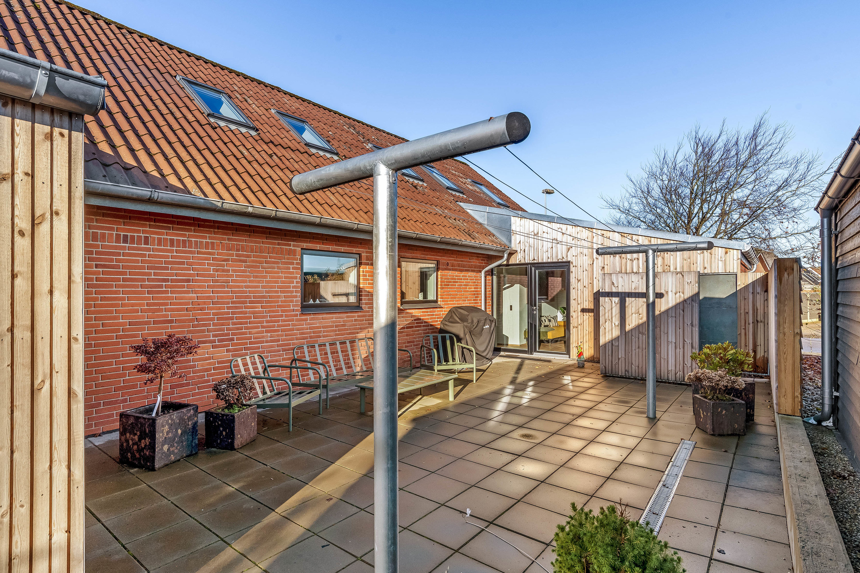 Fremhævet terrasse billede i fuldskærmstilstand. Billede af Mejdalvej 48, 7500 Holstebro