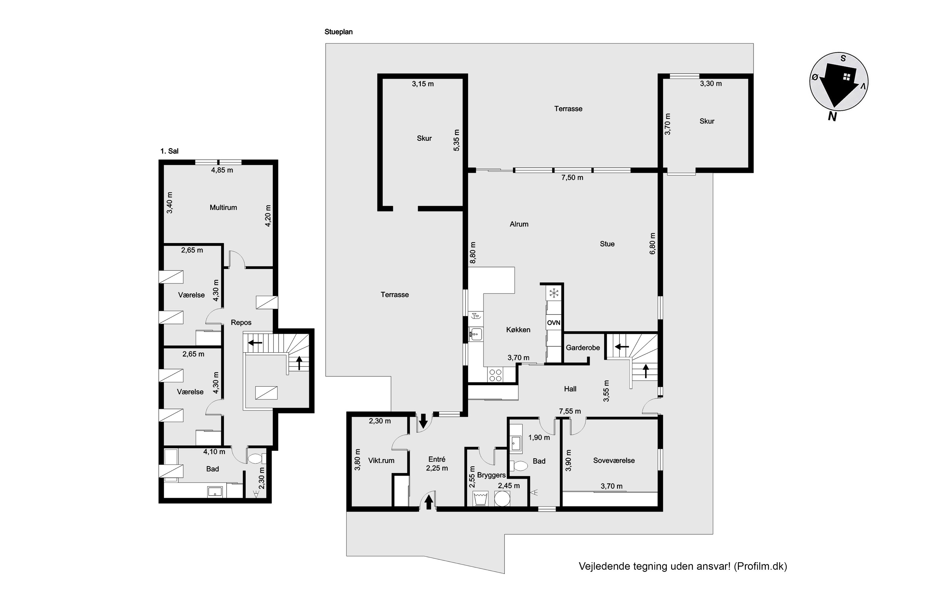 Plantegninger billede af Mejdalvej 48, 7500 Holstebro