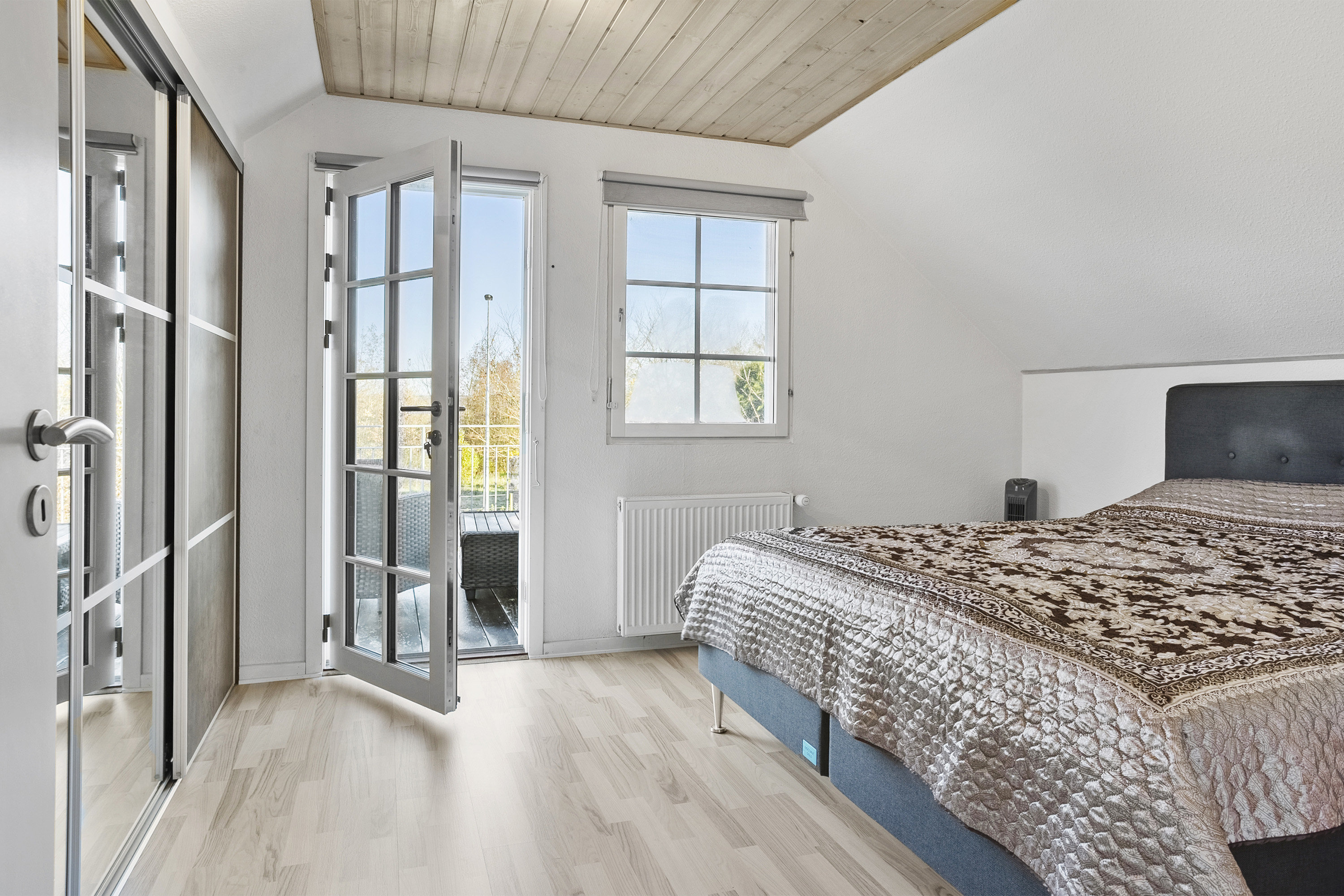 Fremhævet soveværelse billede i fuldskærmstilstand. Billede af Villesholmvænget 8, 6621 Gesten