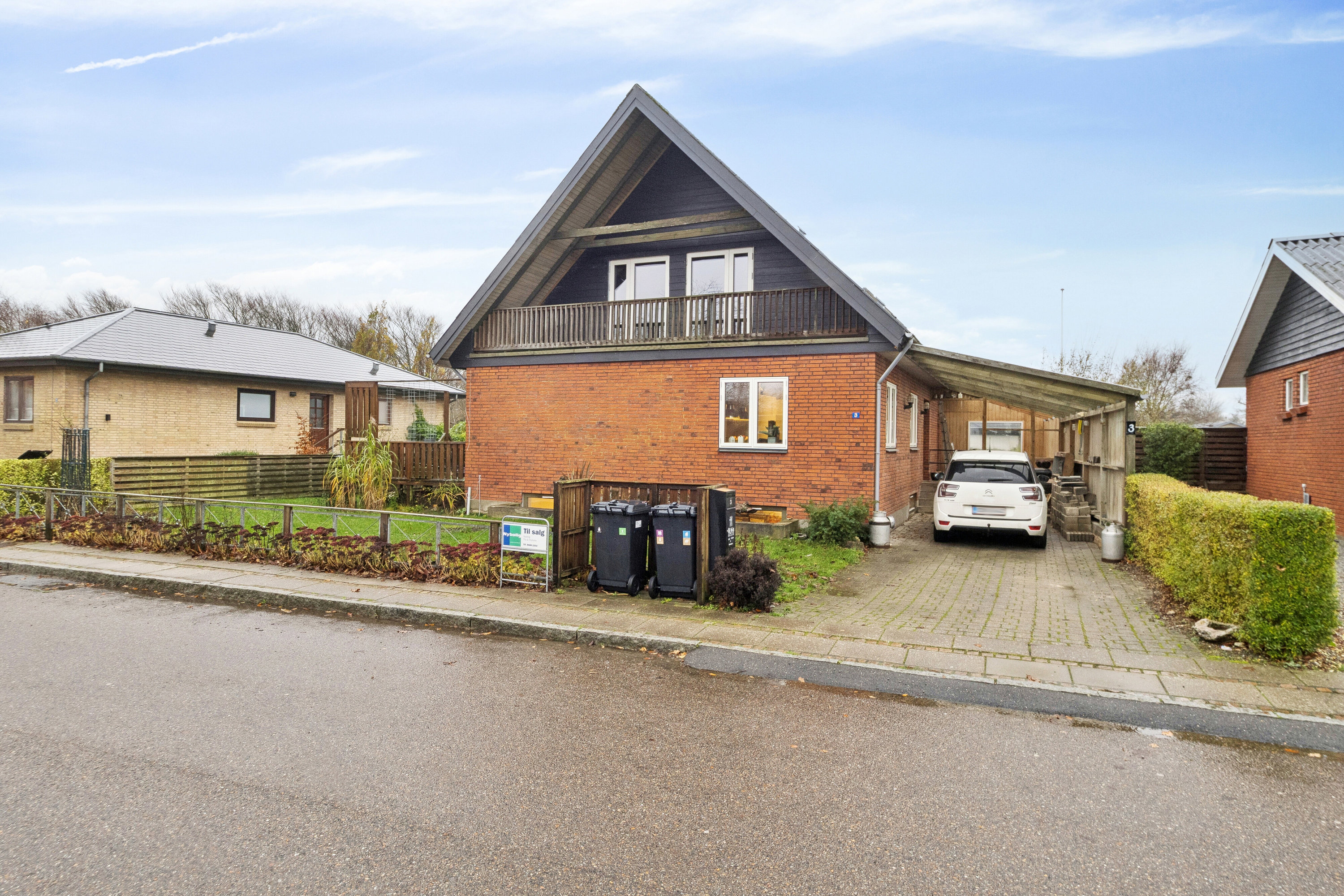 Miniaturebillede 1: udsigt fra toppen. Billede af Vestre Alle 3, 7760 Hurup Thy