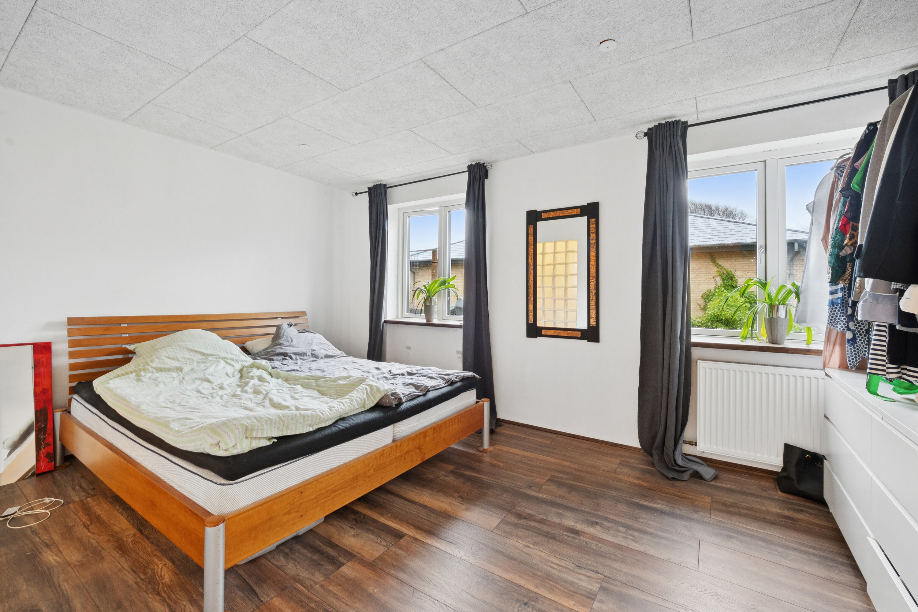 Fremhævet soveværelse billede i fuldskærmstilstand. Billede af Vestre Alle 3, 7760 Hurup Thy