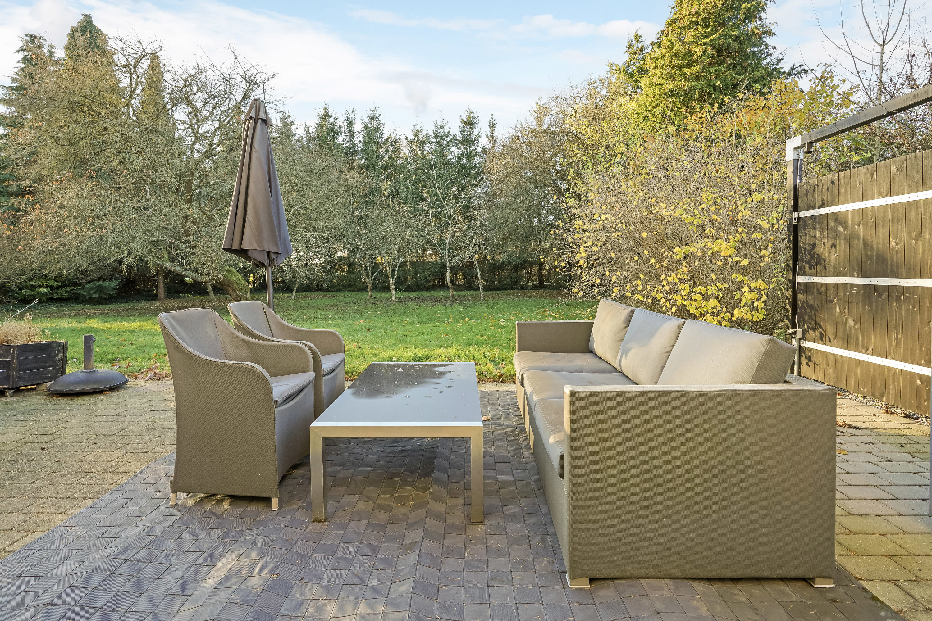 Fremhævet terrasse billede i fuldskærmstilstand. Billede af Slettensvej 288, Lumby, 5270 Odense N