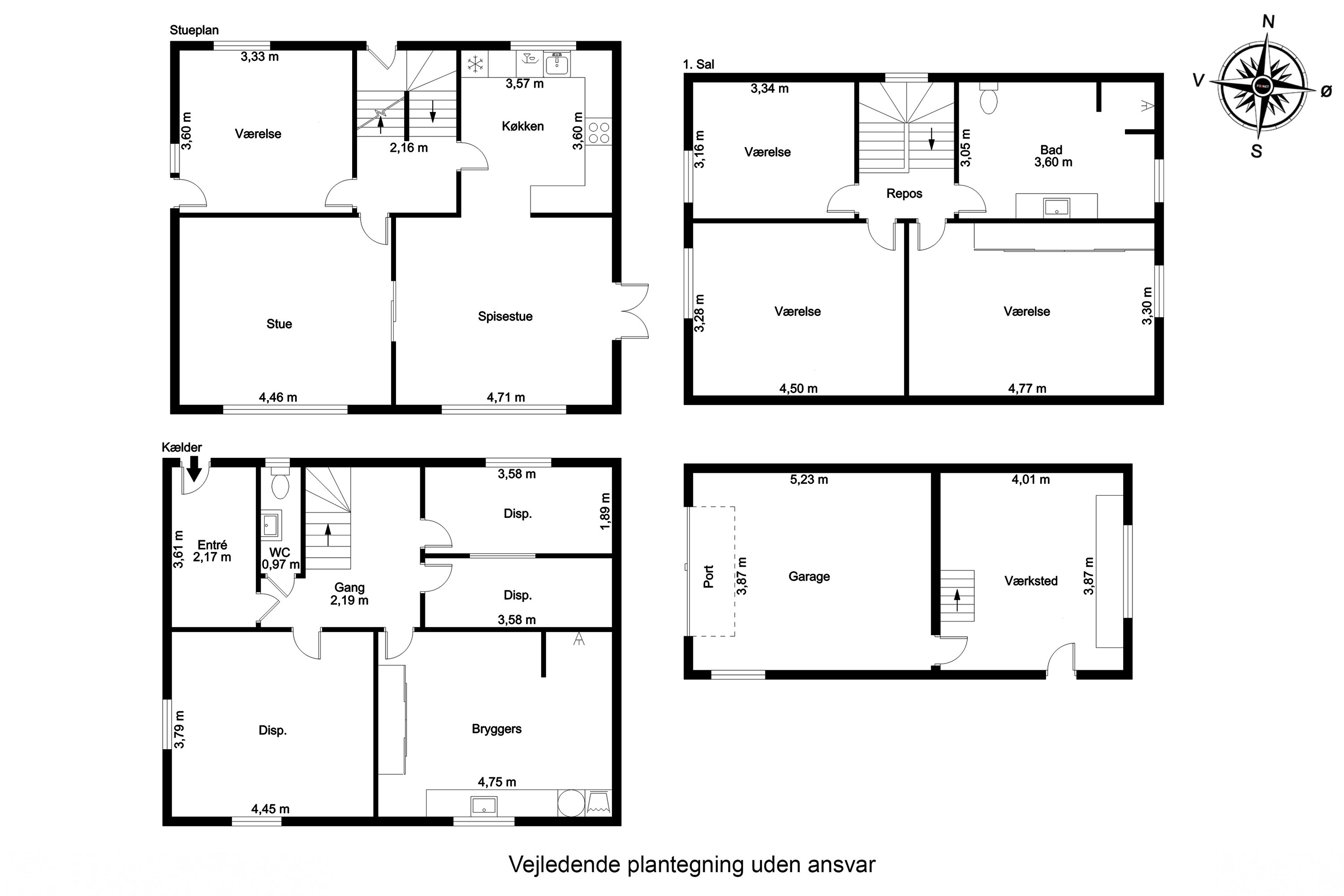 Plantegninger billede af Slettensvej 288, Lumby, 5270 Odense N