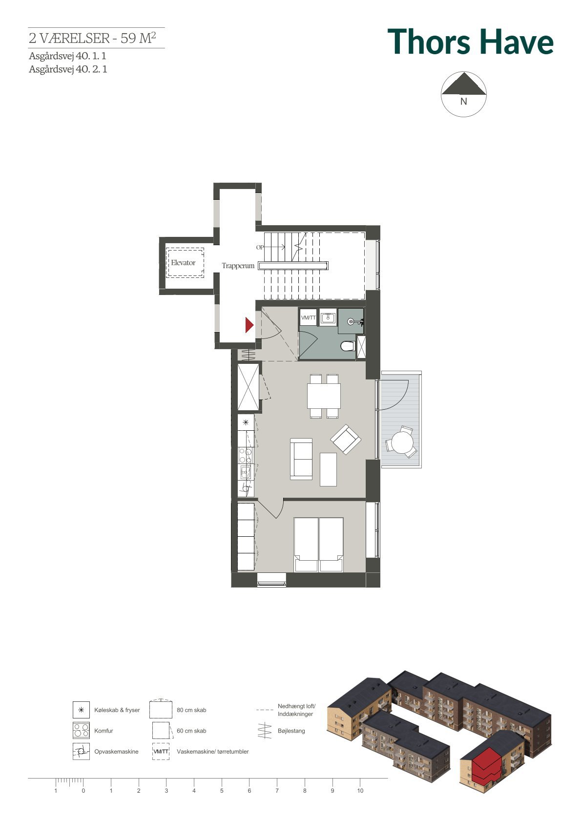 Plantegninger billede af Asgårdsvej 40, 2. 1., Bolbro, 5200 Odense V